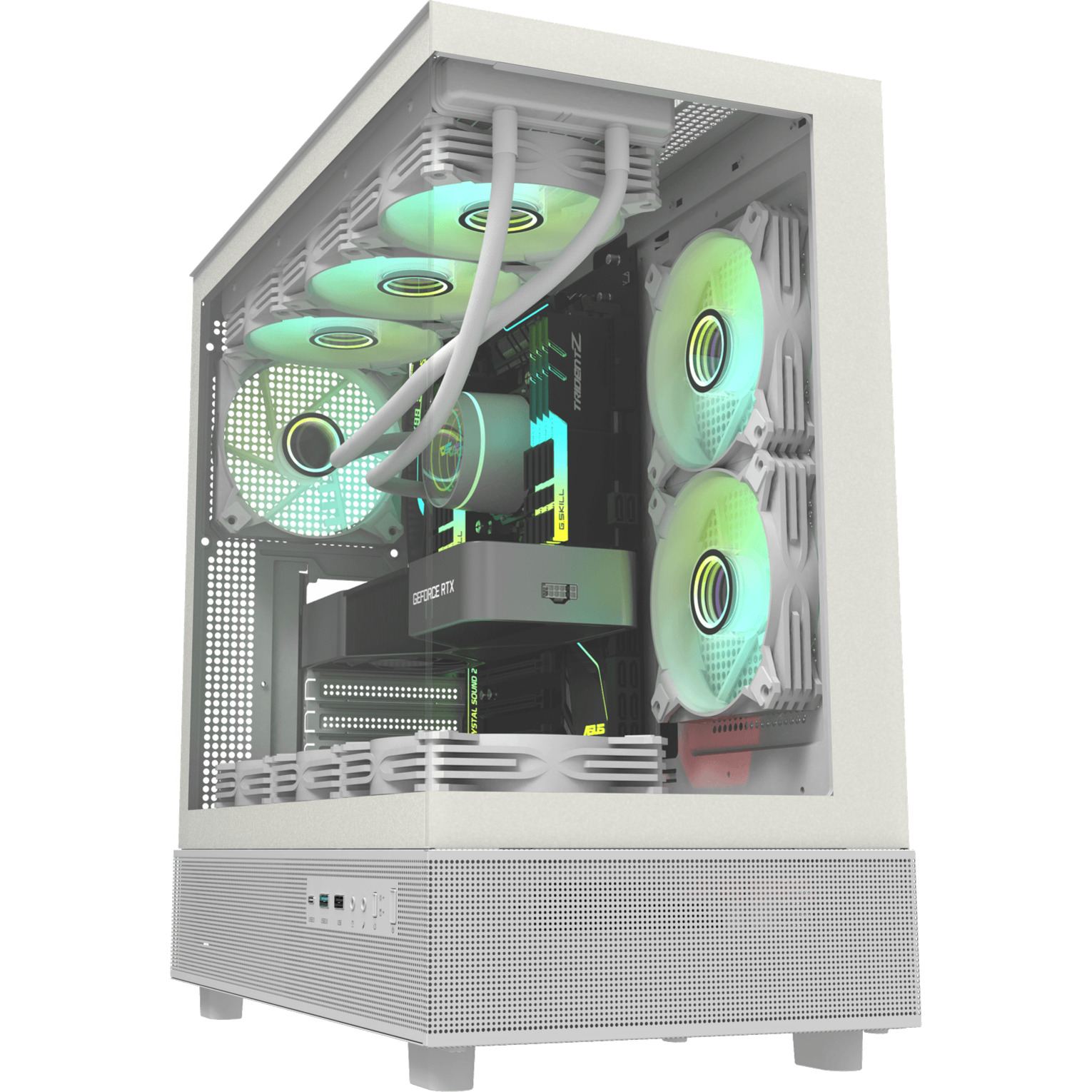 Корпус DARKFLASH DPX90 White
