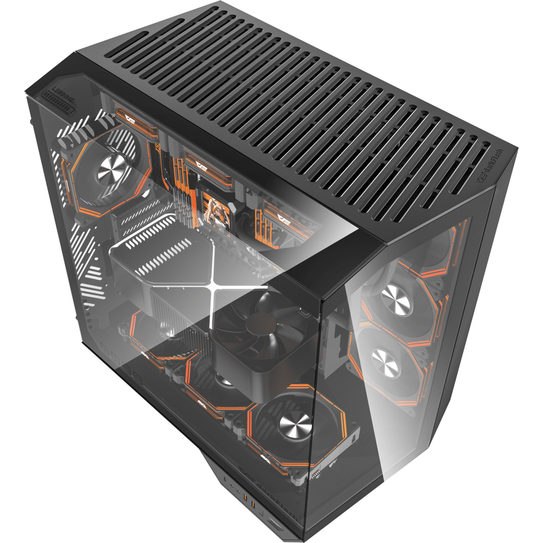 Корпус DARKFLASH DY470 Black