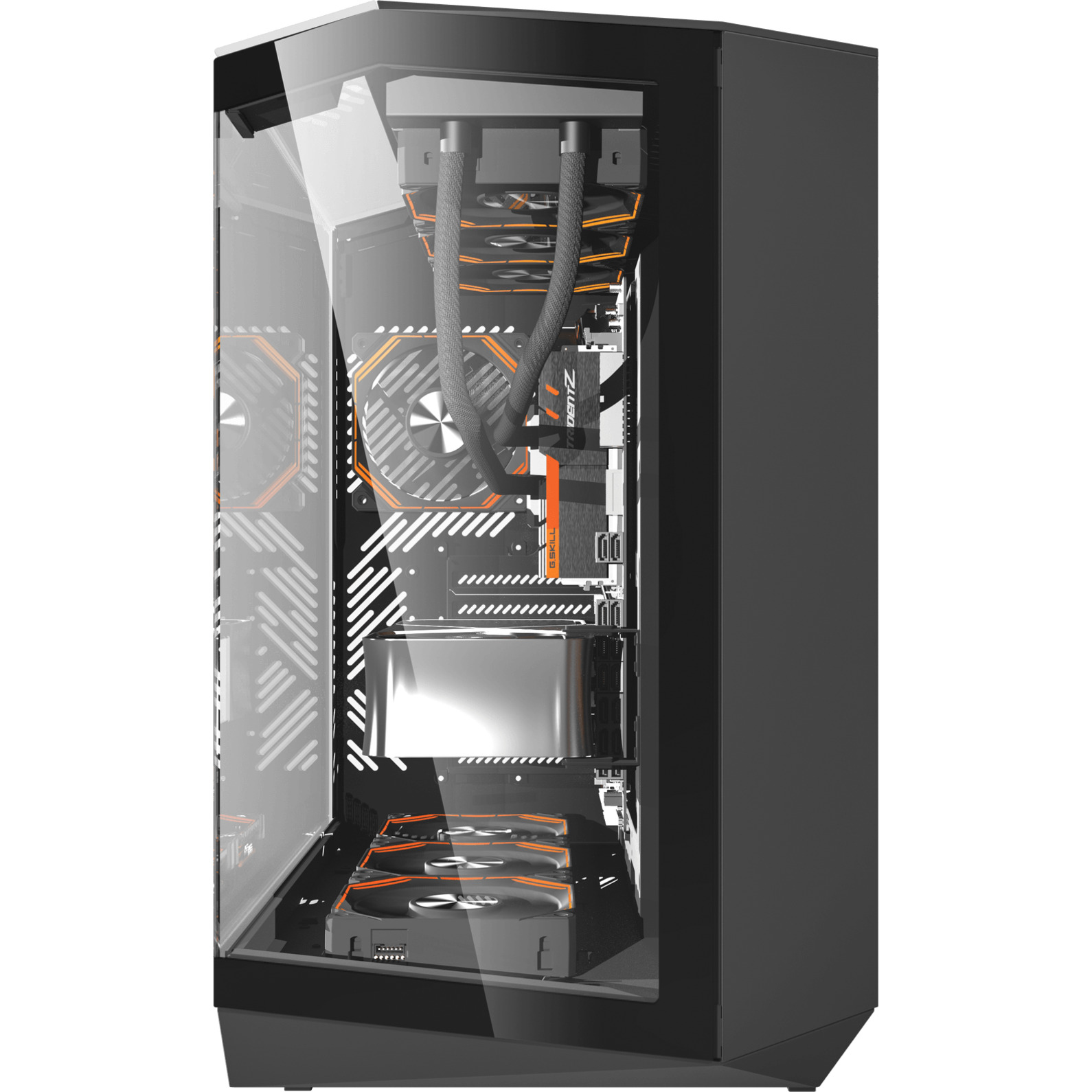 Корпус DARKFLASH DY470 Black