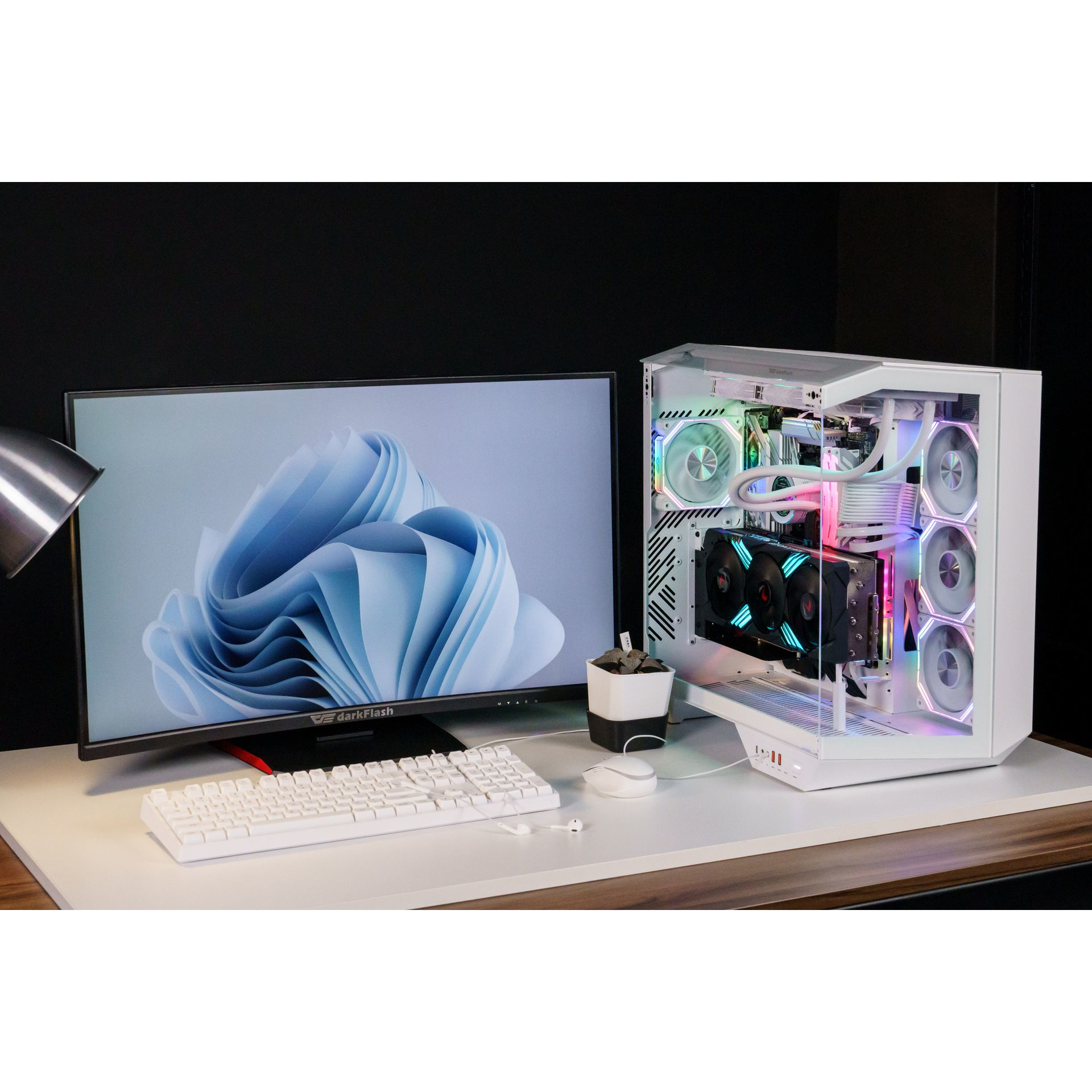 Корпус DARKFLASH DY470 White
