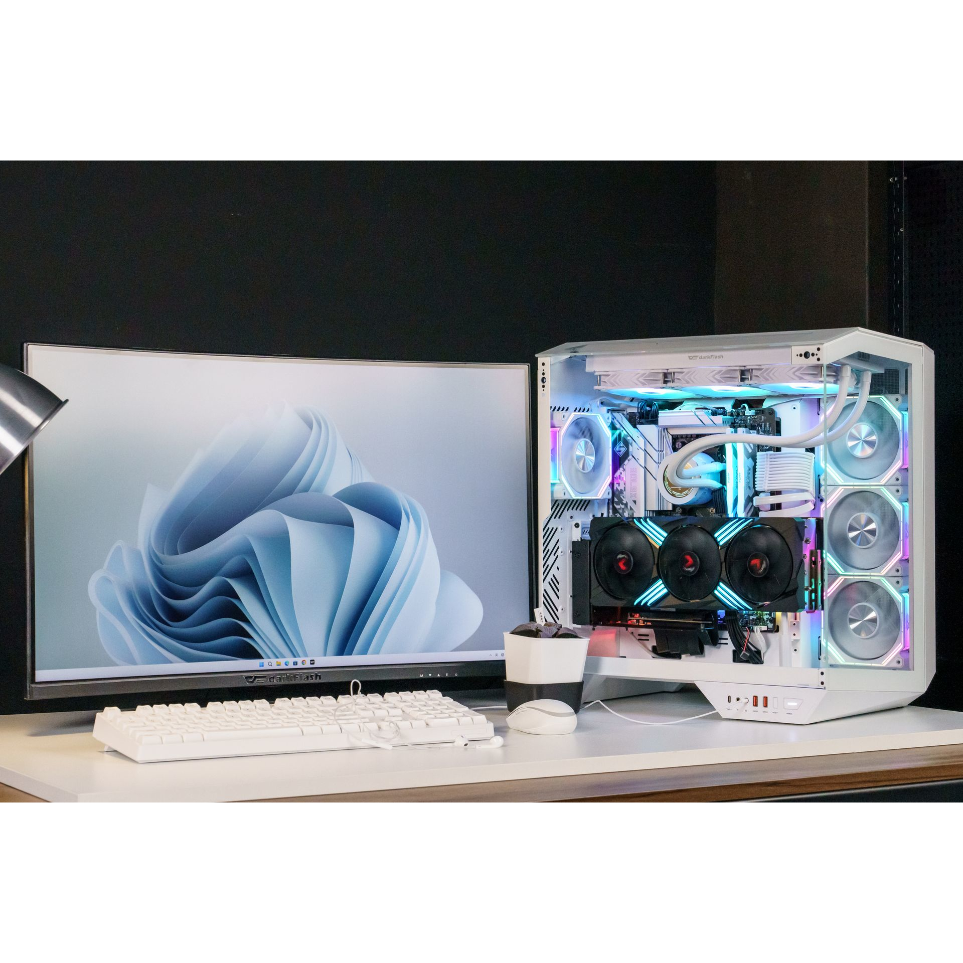 Корпус DARKFLASH DY470 White