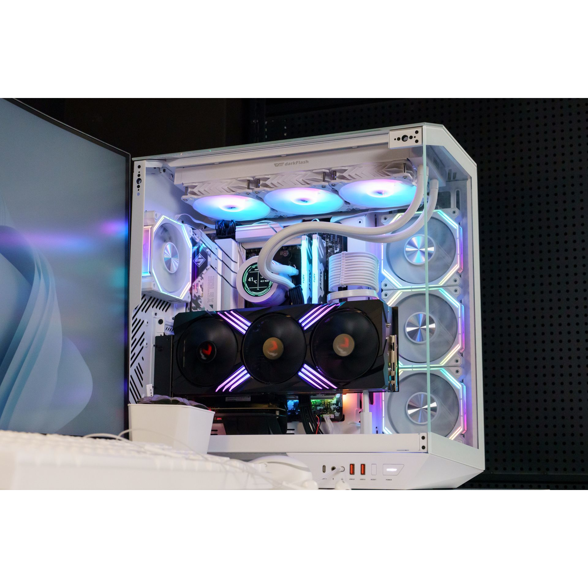 Корпус DARKFLASH DY470 White