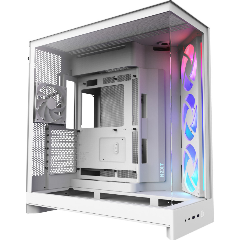 Корпус NZXT H9 Flow RGB White (CM-H92FW-R1)