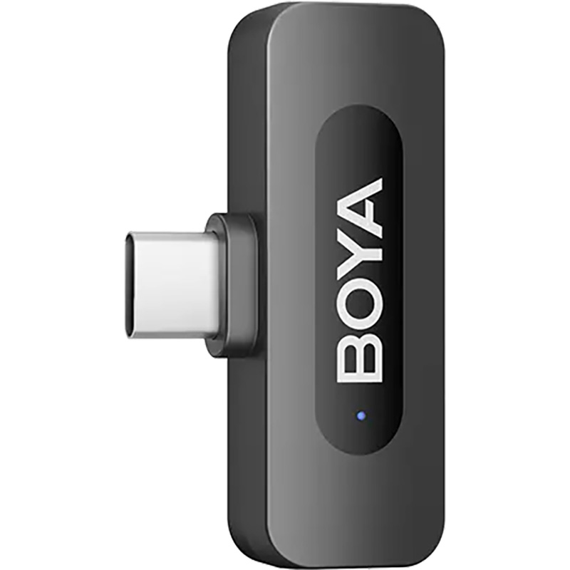 Бездротовий петличний мікрофон BOYA BY-V30 2.4 GHz Dual-Channel Wireless Microphone Type-C Black