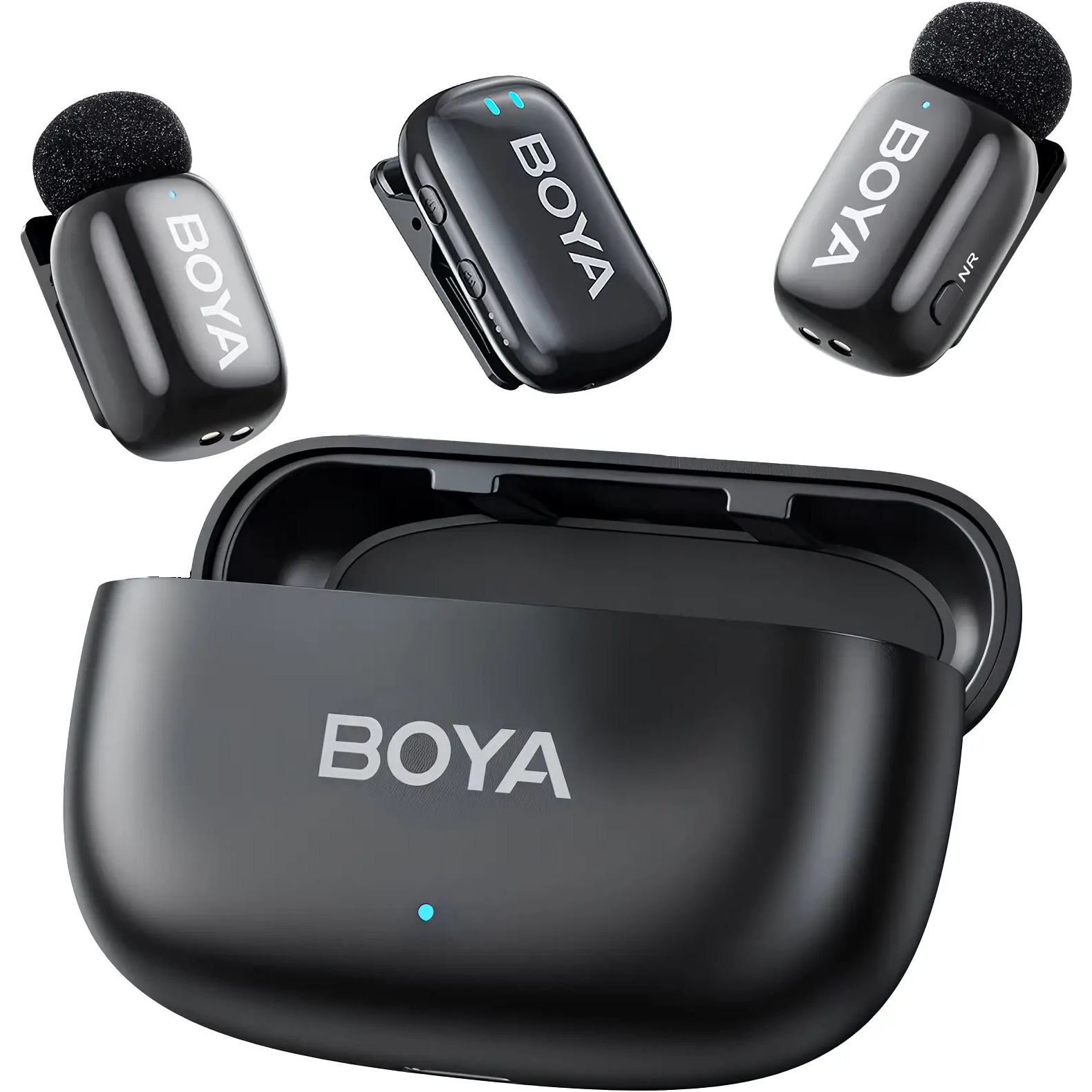 Бездротовий петличний мікрофон BOYA Mini-18 Tiniest Wireless Microphone 3.5mm TRS Black