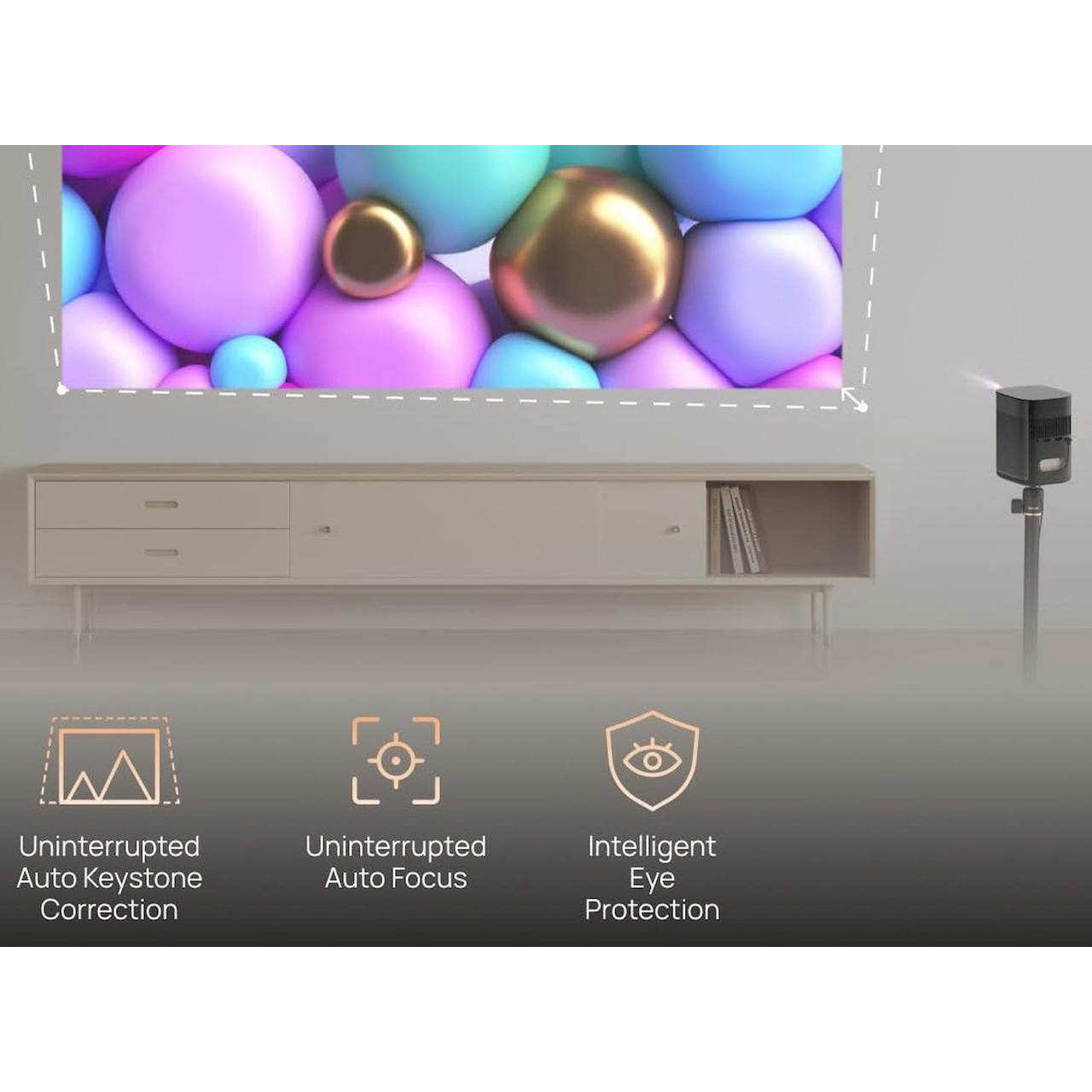 Проектор портативный XGIMI MoGo 2 Pro GTV (XK10T)