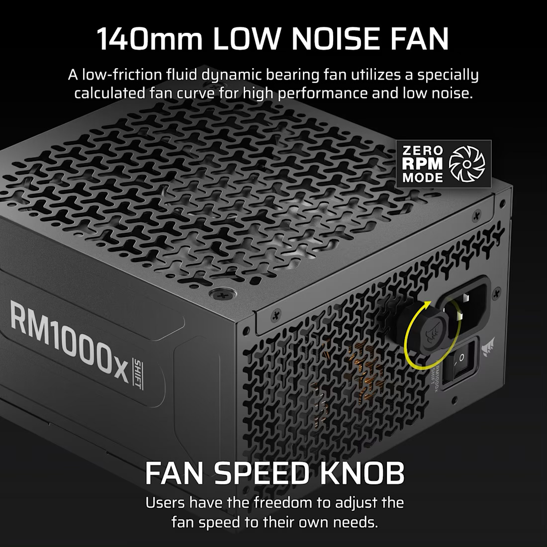 Блок живлення 1000W CORSAIR RM1000x Shift (CP-9020300-EU)
