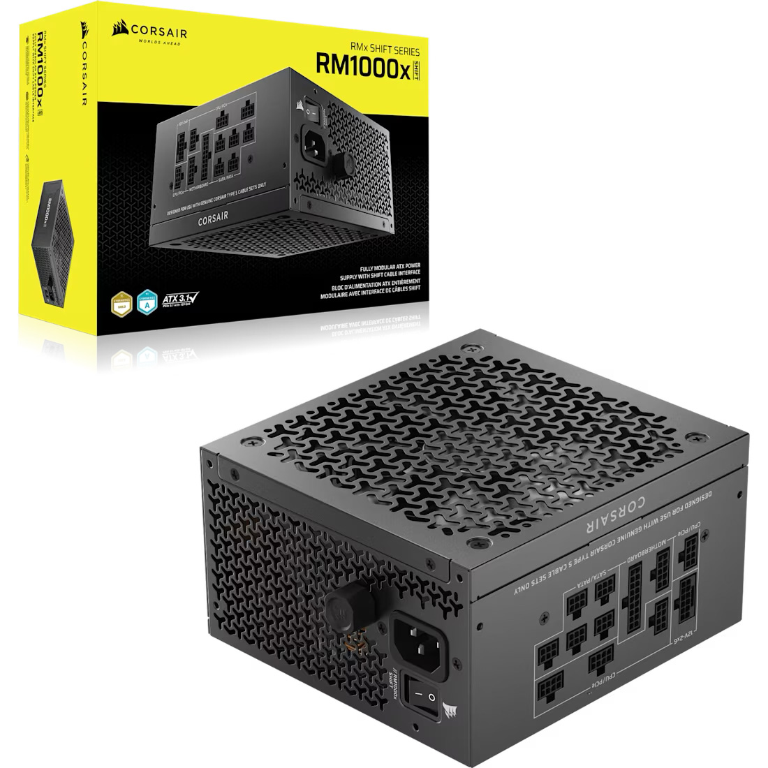 Блок живлення 1000W CORSAIR RM1000x Shift (CP-9020300-EU)