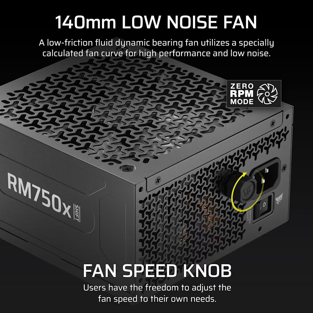 Блок живлення 750W CORSAIR RM750x Shift (CP-9020298-EU)