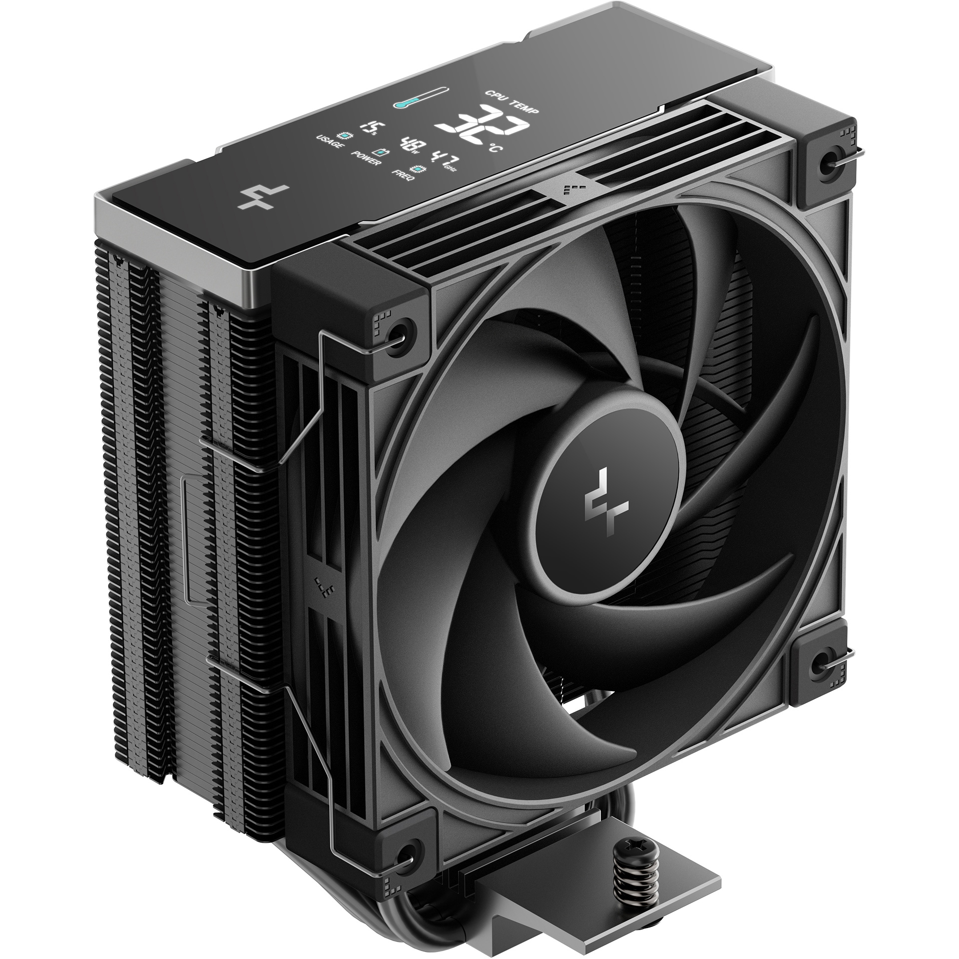 Кулер для процессора DEEPCOOL AK400 G2 Digital NYX (R-AK400G2-BKNNMN-GJD-1)