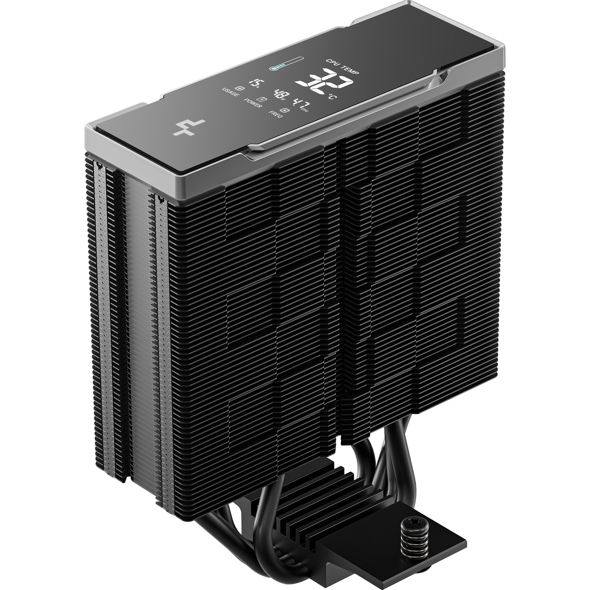 Кулер для процессора DEEPCOOL AK400 G2 Digital NYX (R-AK400G2-BKNNMN-GJD-1)