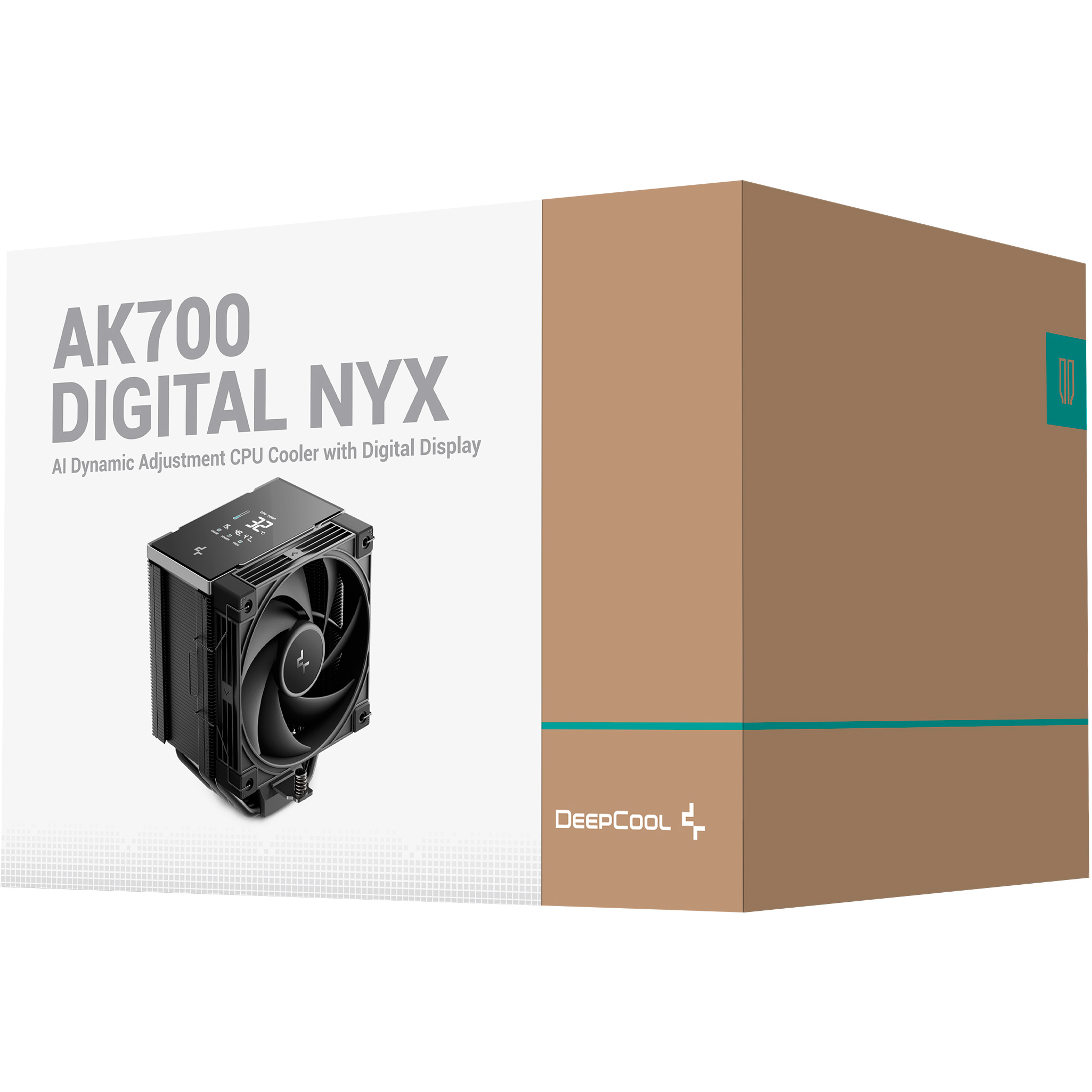 Кулер для процессора DEEPCOOL AK700 Digital NYX (R-AK700-BKNNMN-GJD-1)