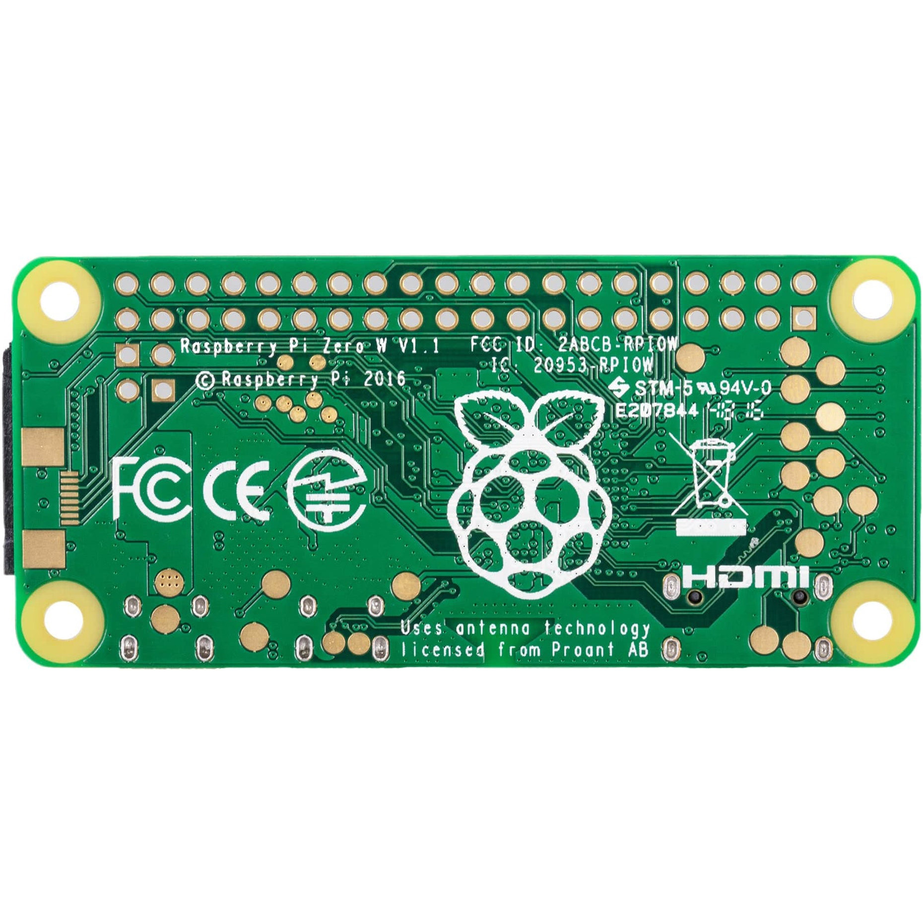 Мікро-ПК RASPBERRY PI Zero W (SC0020)