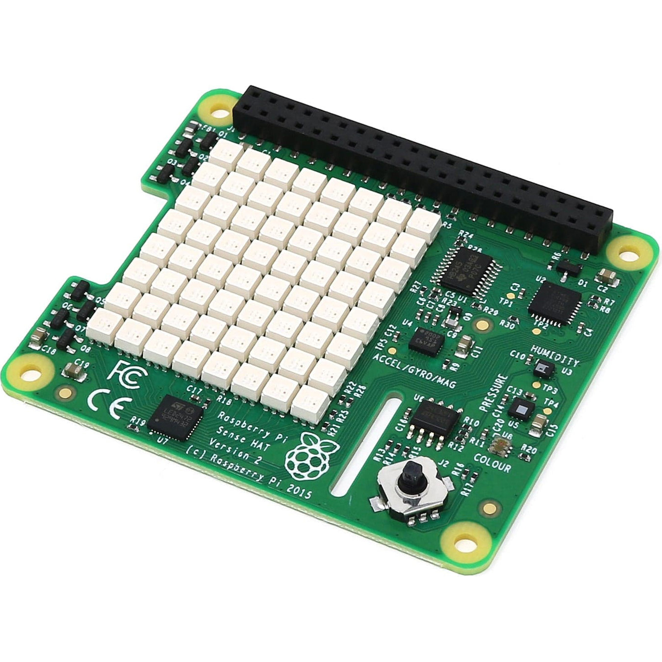Плата расширения RASPBERRY PI Sense HAT V2 (SC0329)
