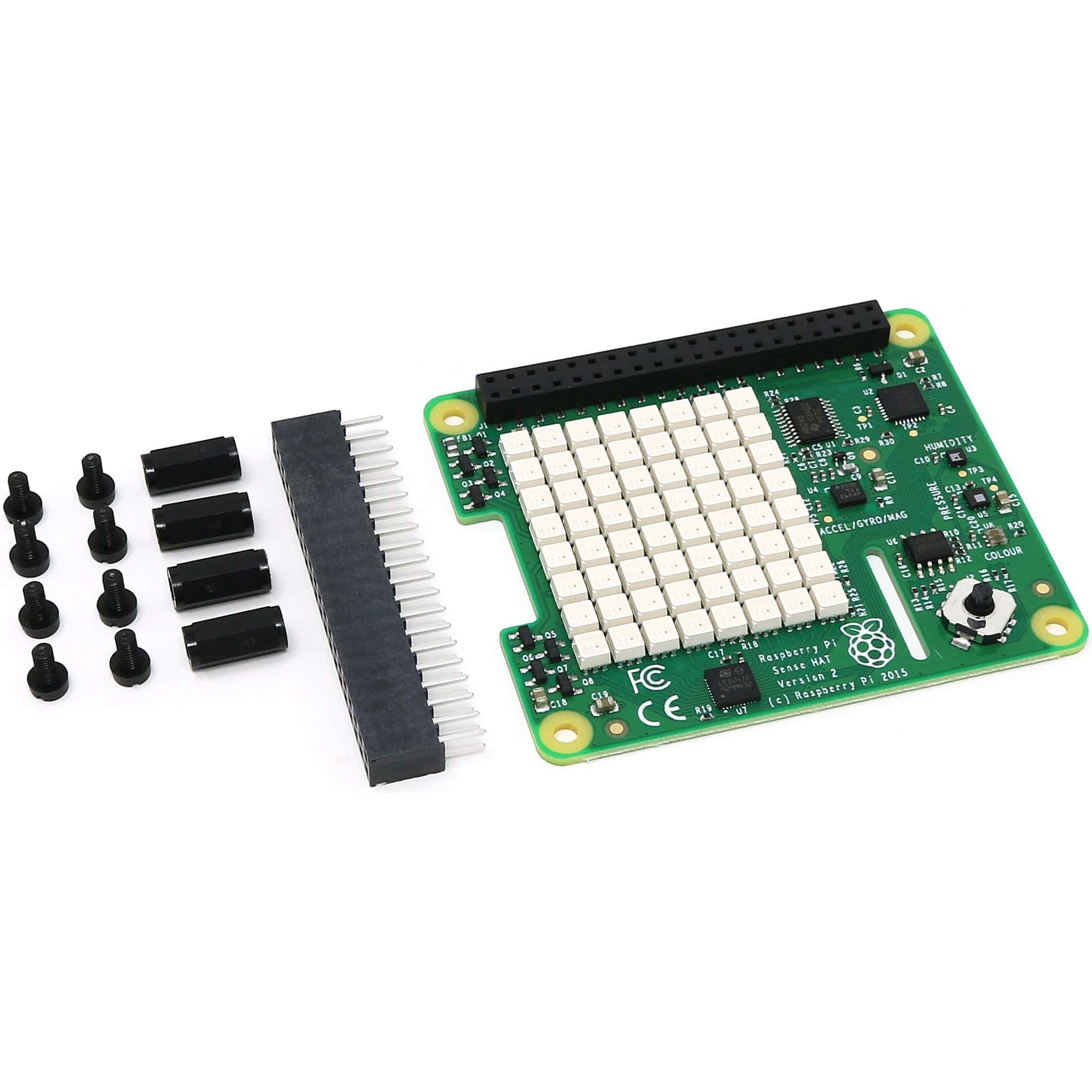 Плата расширения RASPBERRY PI Sense HAT V2 (SC0329)