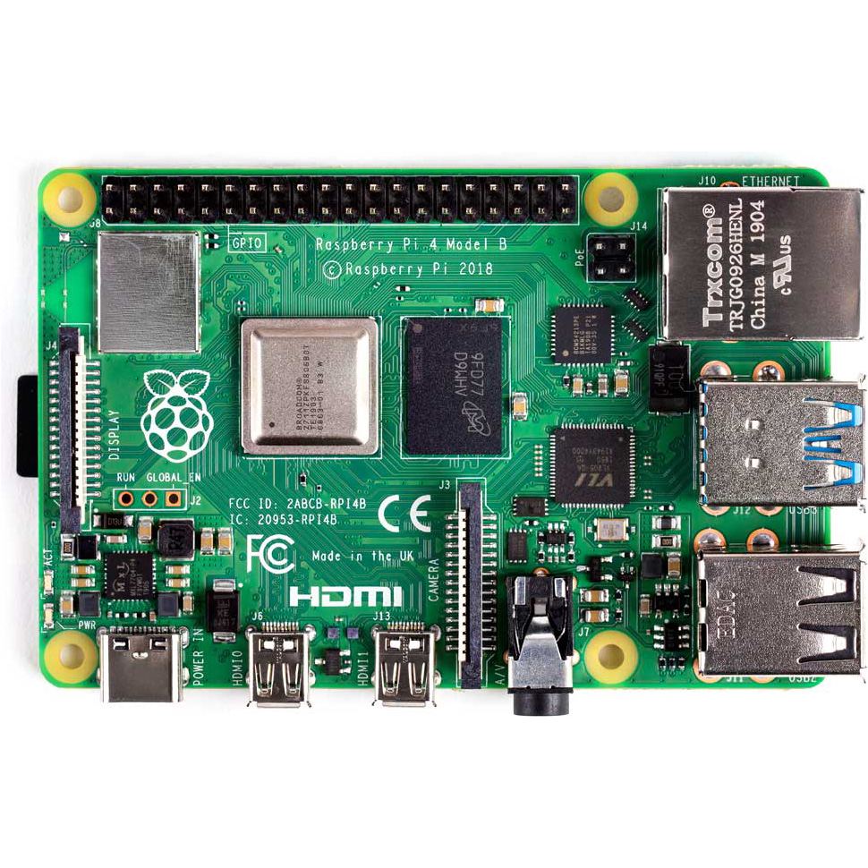 Мікро-ПК RASPBERRY PI 4 Model B 4GB (SC0194)