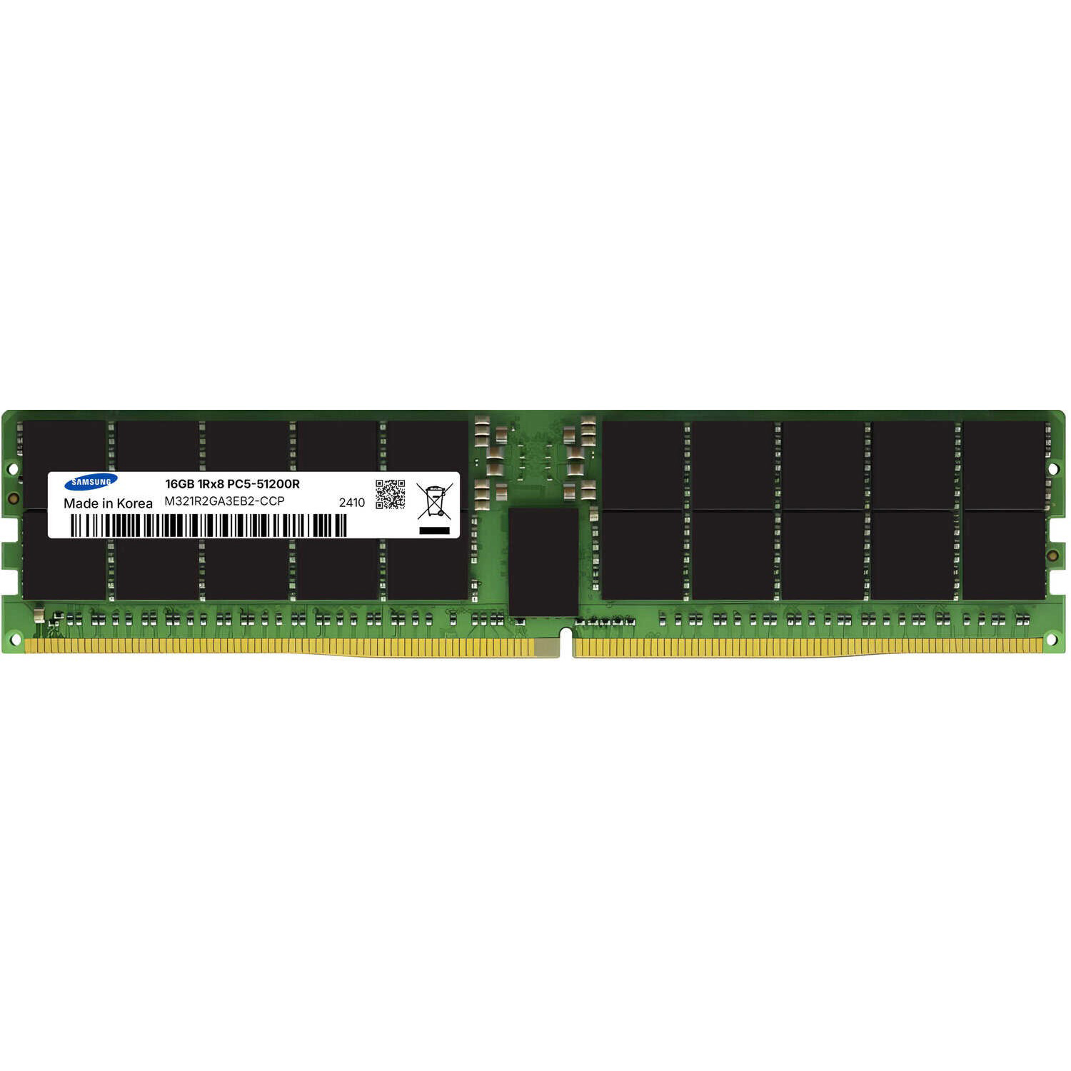 Модуль пам'яті DDR5 6400MHz 16GB SAMSUNG ECC RDIMM (M321R2GA3EB2-CCP)