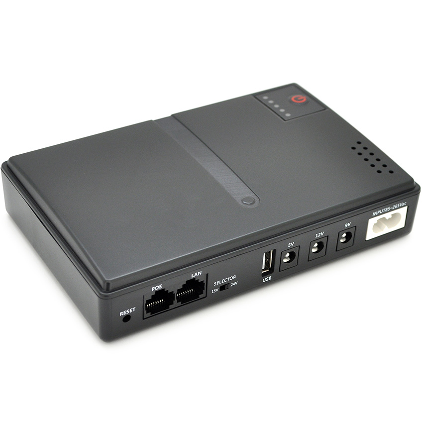 ДБЖ для роутера VOLTRONIC DC1018P Black 18W 12800mAh