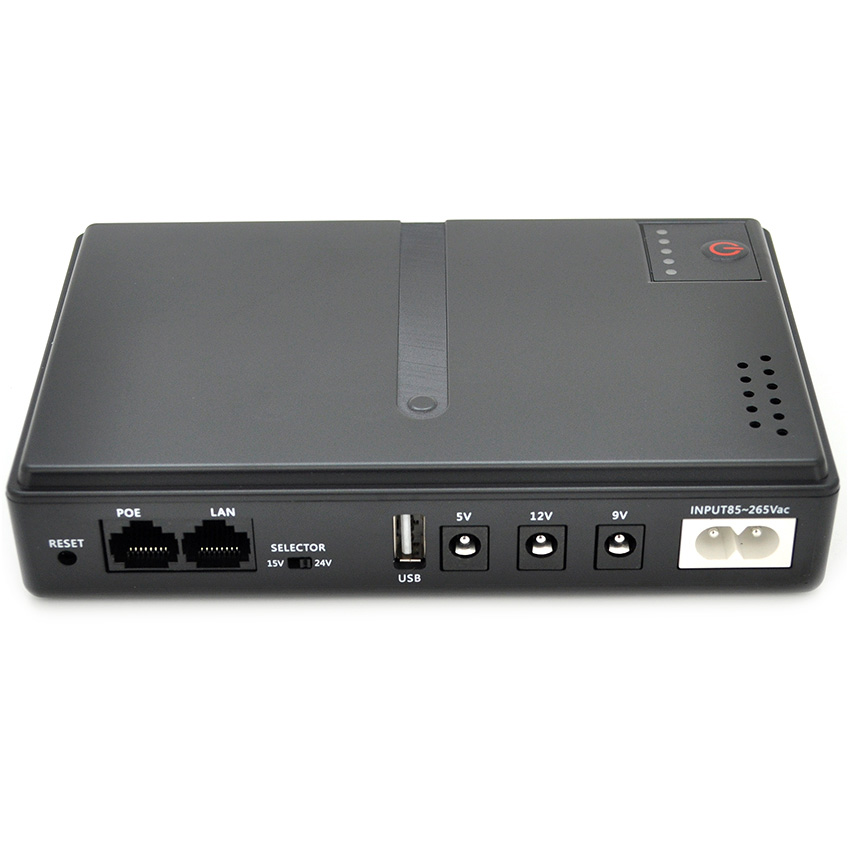 ДБЖ для роутера VOLTRONIC DC1018P Black 18W 12800mAh
