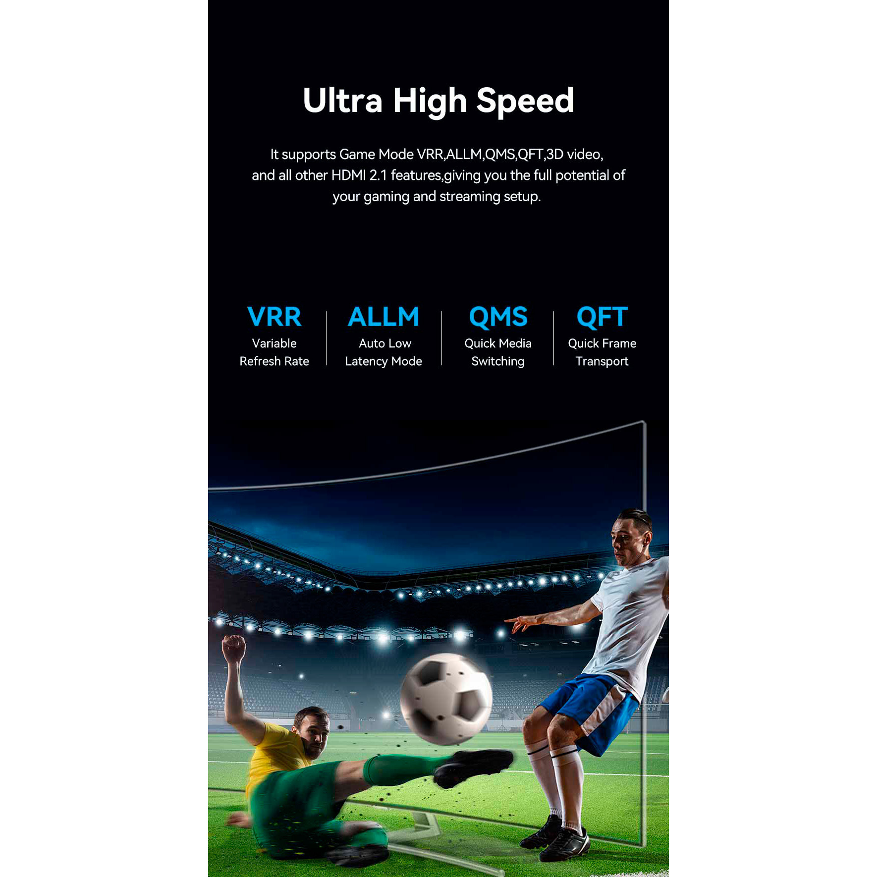 Кабель VENTION 8K 60Hz HDMI - Mini-HDMI v2.1 2м Green (AGJGH)