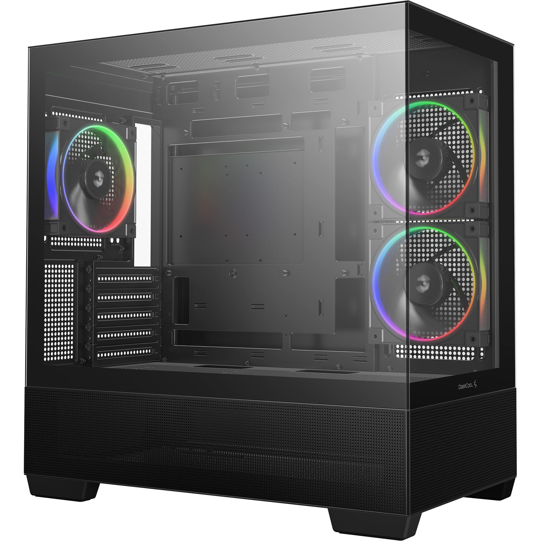 Корпус DEEPCOOL CG380 3F (R-CG380-BKAGM3-G)
