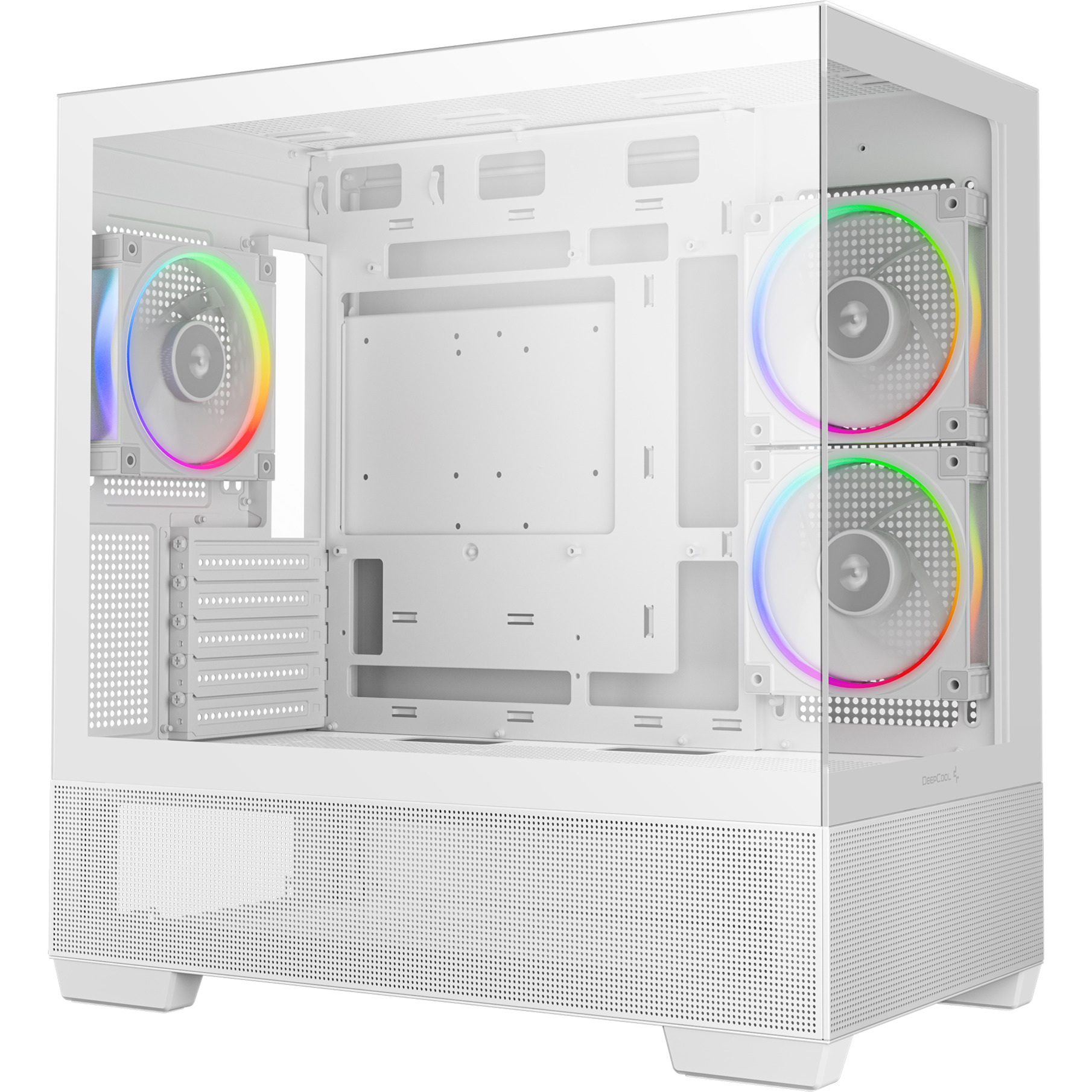 Корпус DEEPCOOL CG380 3F WH (R-CG380-WHAGM3-G)