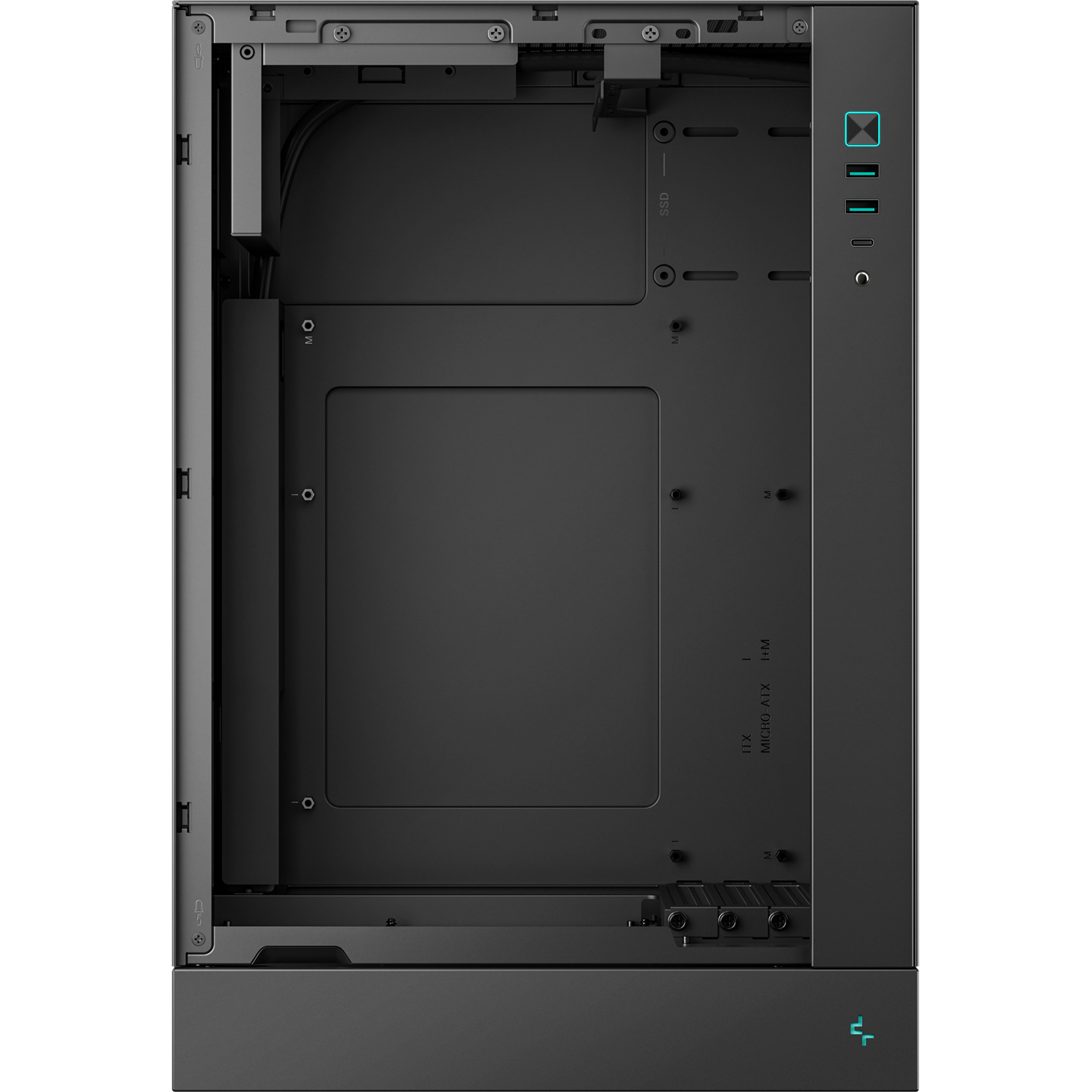 Корпус DEEPCOOL CH170 Plus (R-CH170-BKNGM0-G)