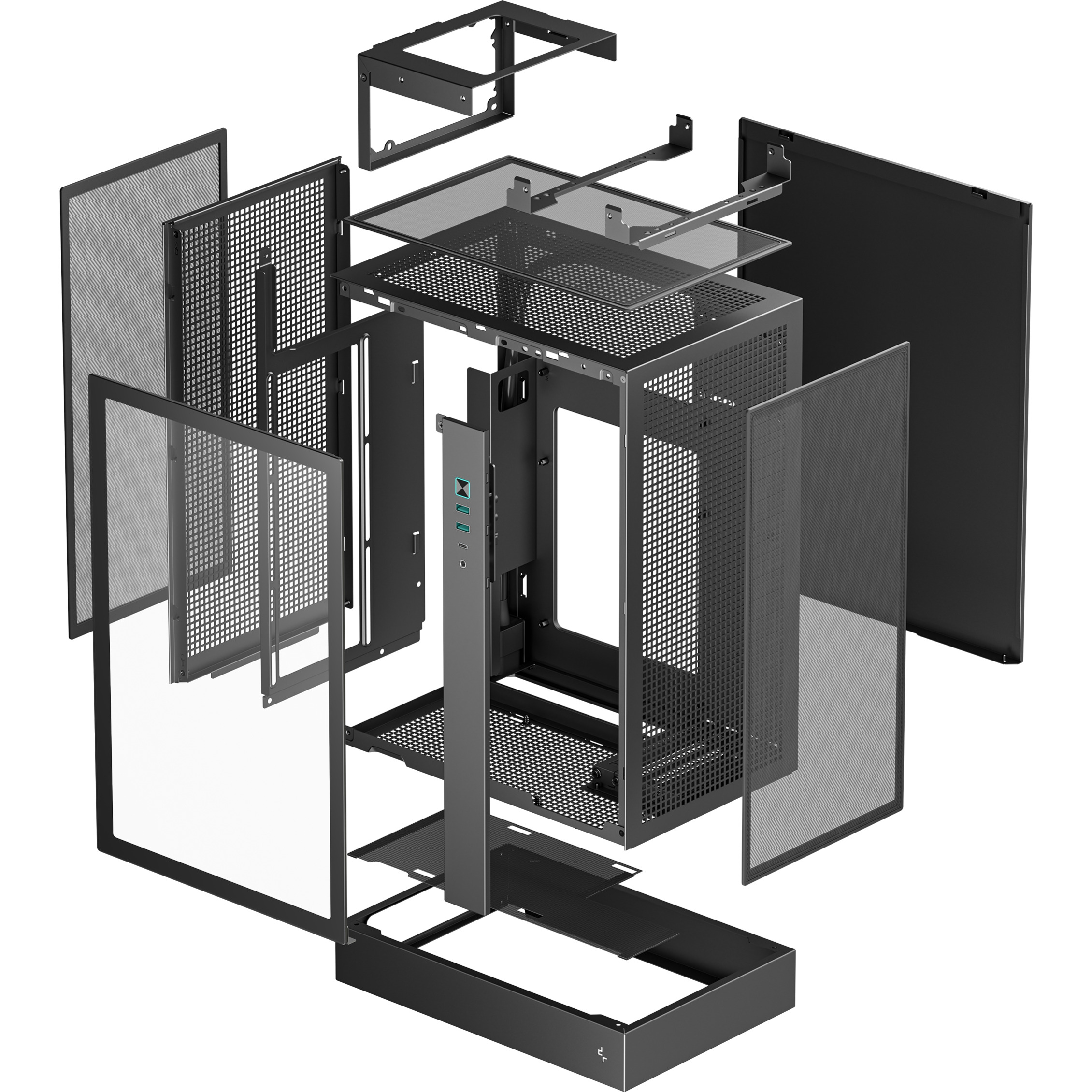 Корпус DEEPCOOL CH170 Plus (R-CH170-BKNGM0-G)