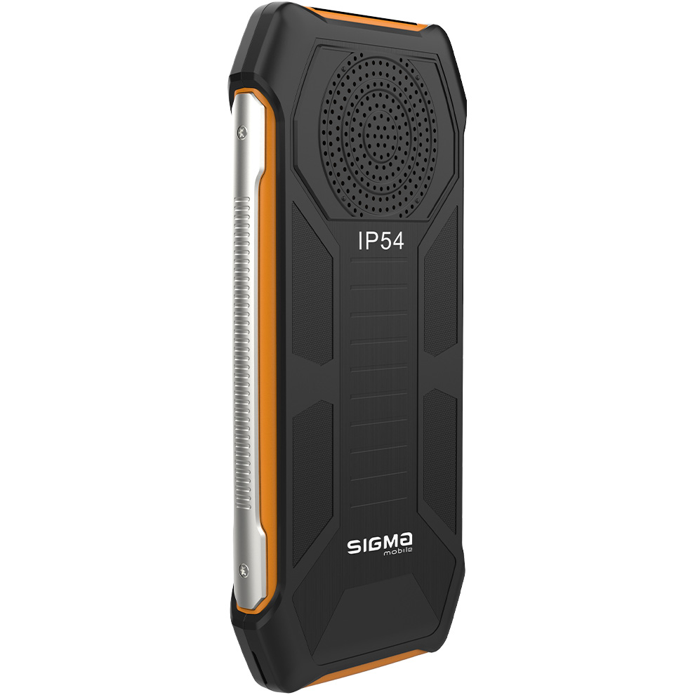 Мобільний телефон SIGMA MOBILE X-style 323 Rain Black/Orange (4827798885727)