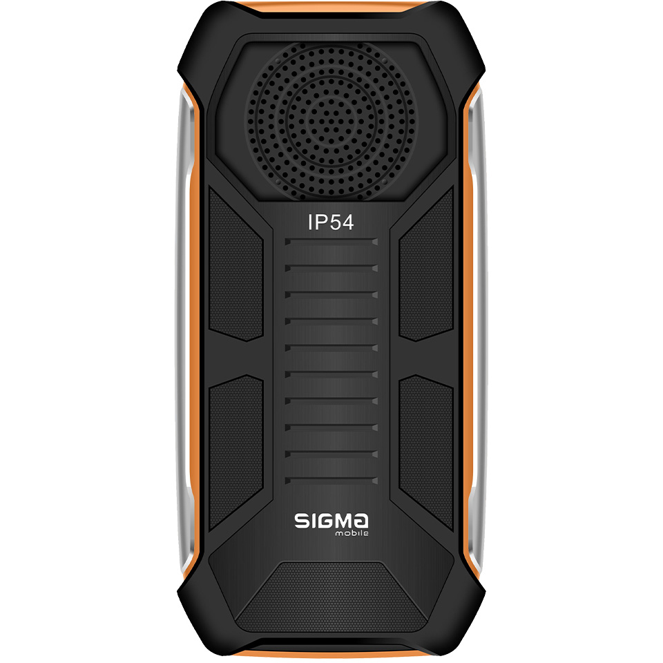 Мобільний телефон SIGMA MOBILE X-style 323 Rain Black/Orange (4827798885727)