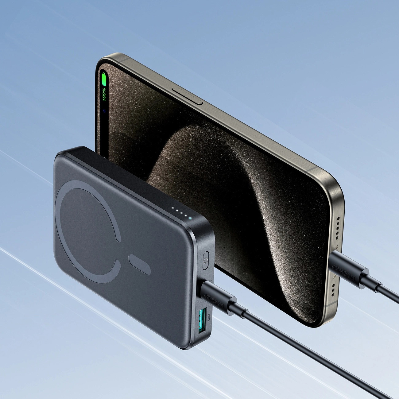 Повербанк MagSafe JOYROOM JR-W020 20W 10000mAh Black