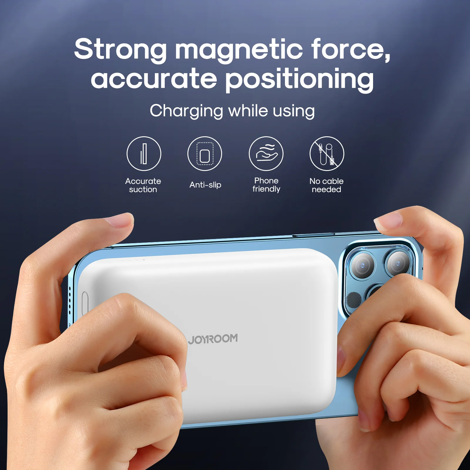 Повербанк MagSafe JOYROOM JR-W020 20W 10000mAh White
