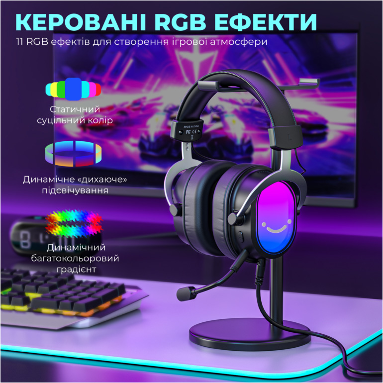 Наушники геймерские FIFINE H16