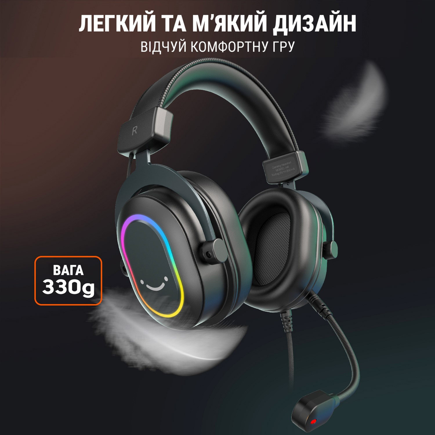 Наушники геймерские FIFINE H16