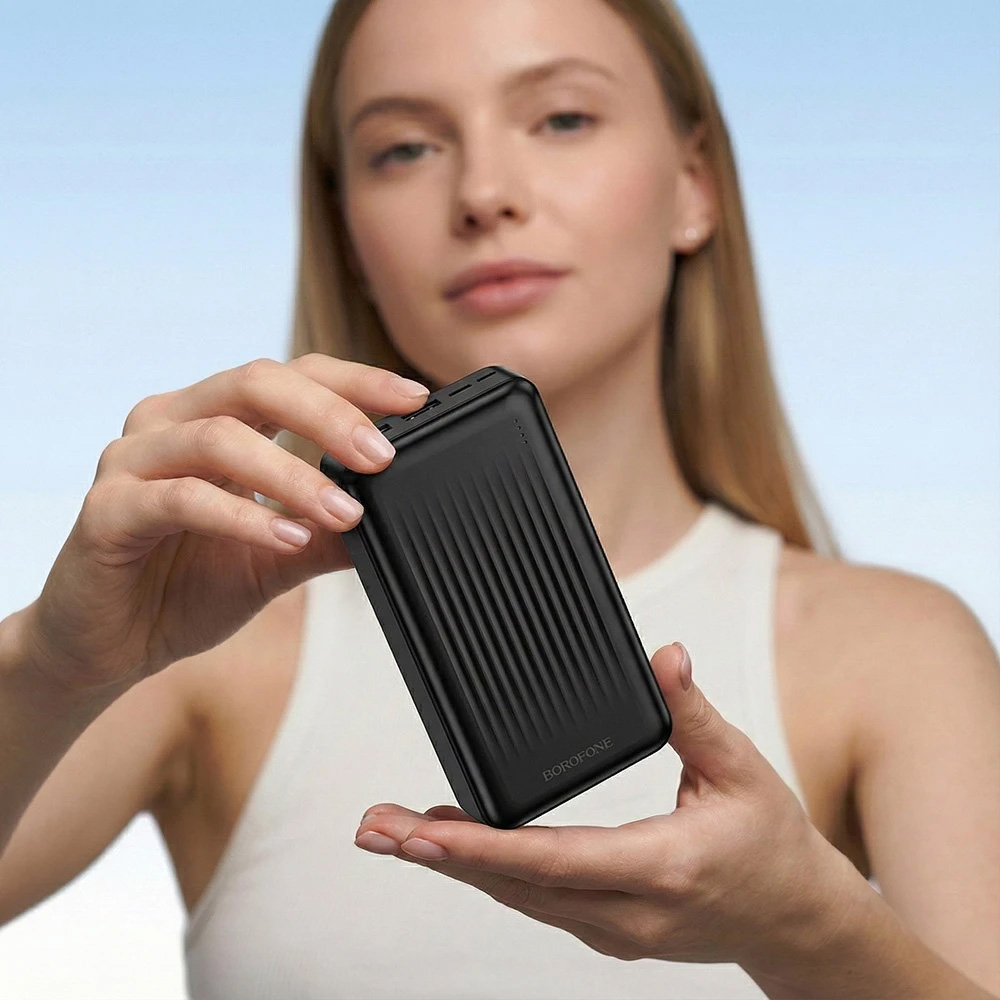 Повербанк BOROFONE BJ78A Clever 20000mAh Black