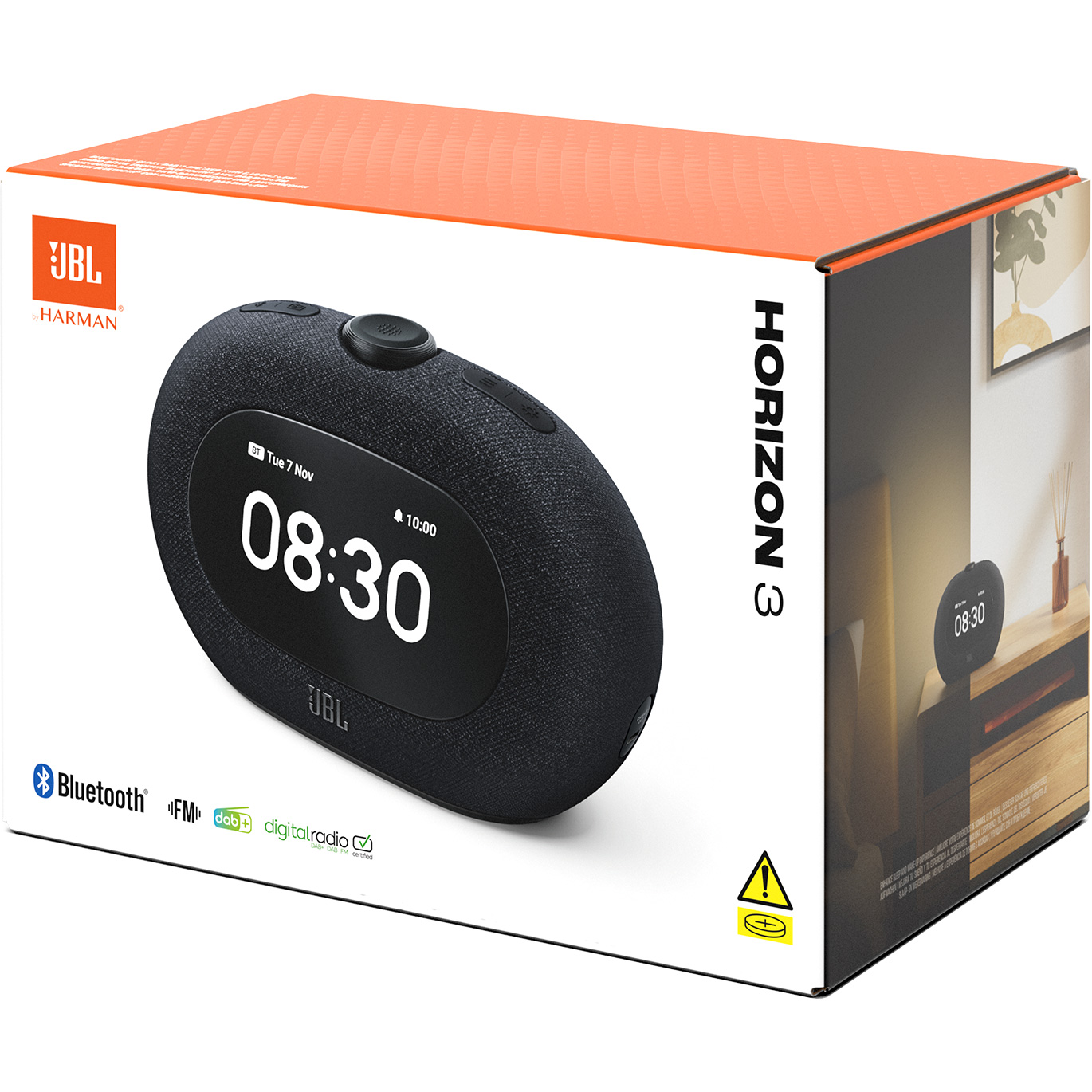 Радіогодинник JBL Horizon 3 Black