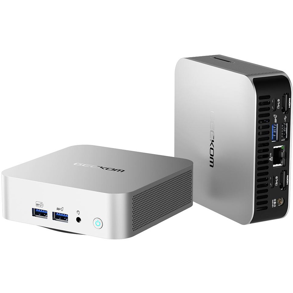 Неттоп GEEKOM A8 (R7 8745HS 3.8GHz/16GB/SSD 1TB/WF6/BT/W11P) (GMA8R78745HS-161T-EU)