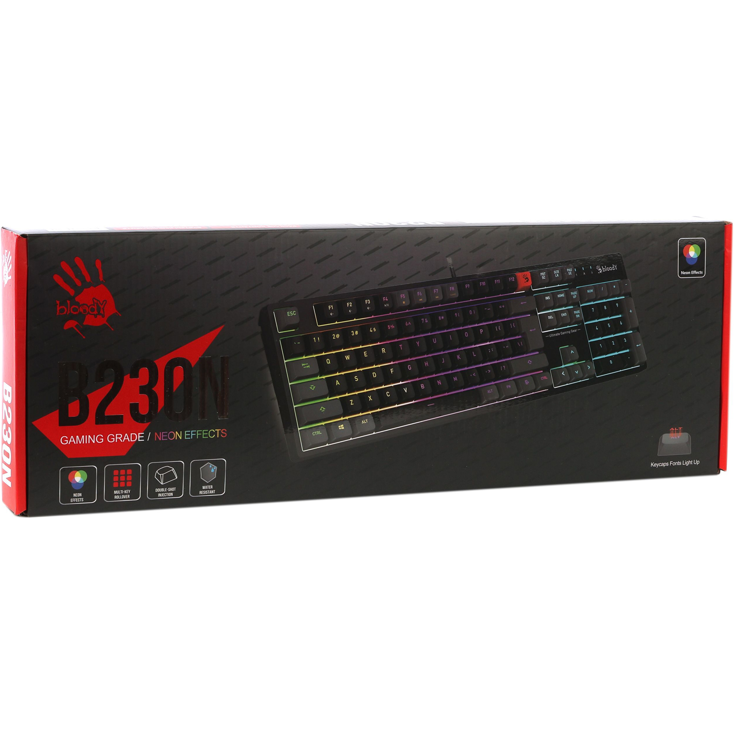 Клавіатура A4TECH BLOODY B230N Black