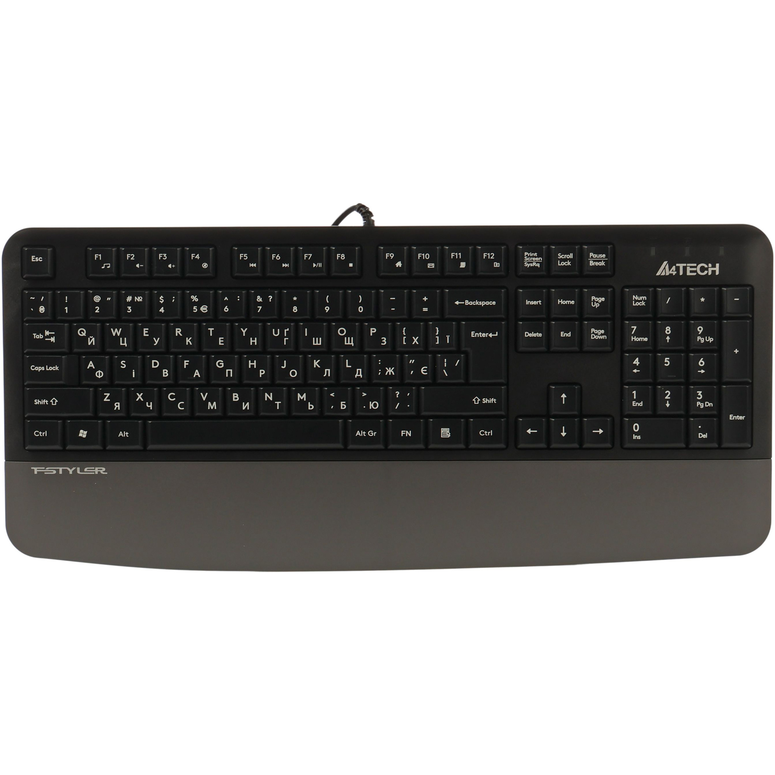 Клавіатура A4TECH Fstyler FK20 Gray