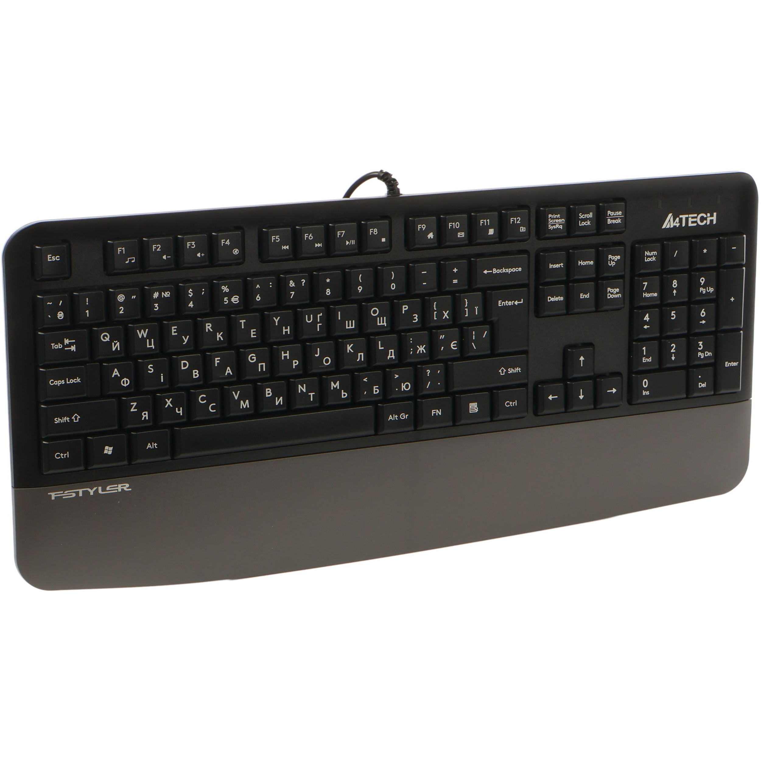 Клавіатура A4TECH Fstyler FK20 Gray