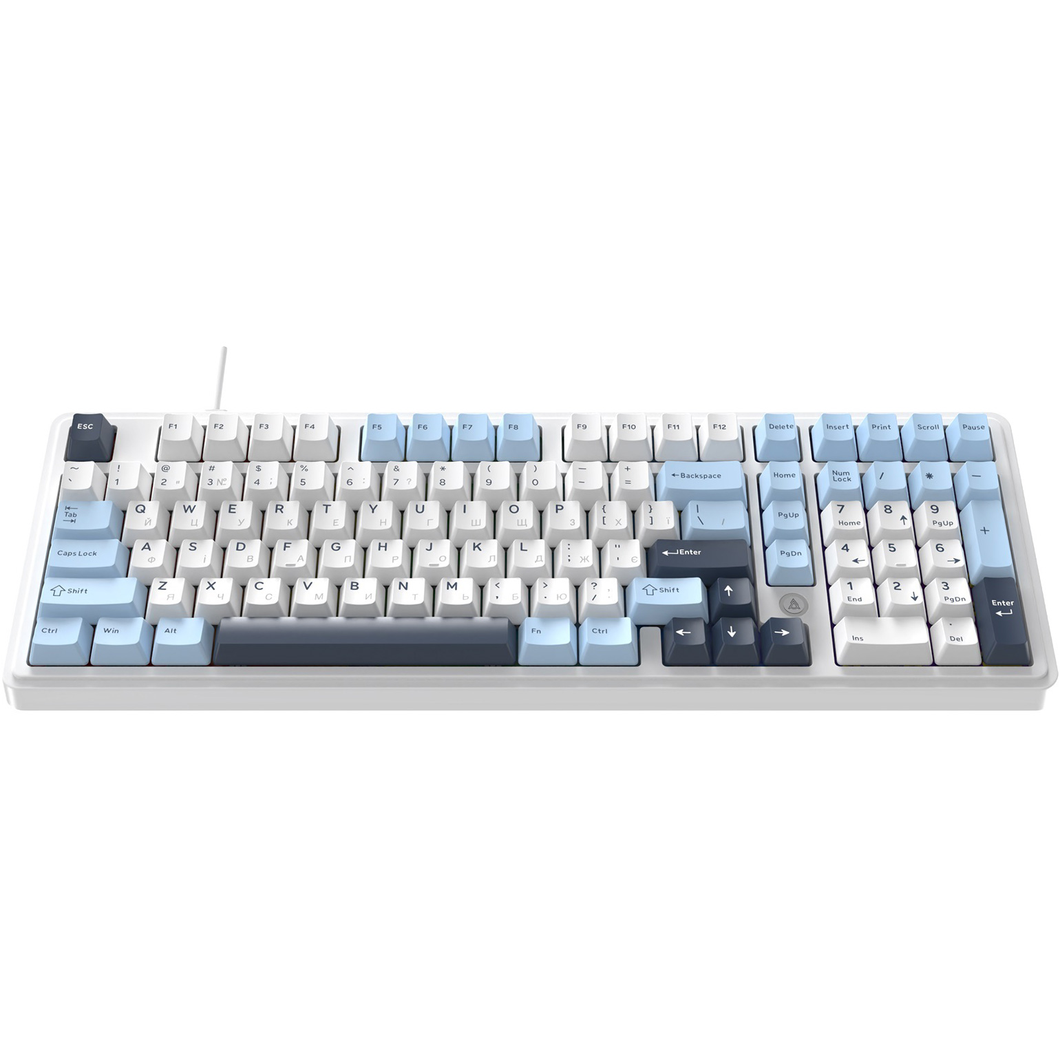 Клавіатура AJAZZ AK980 Max Magnetic Switch Blue/White/Dark Blue