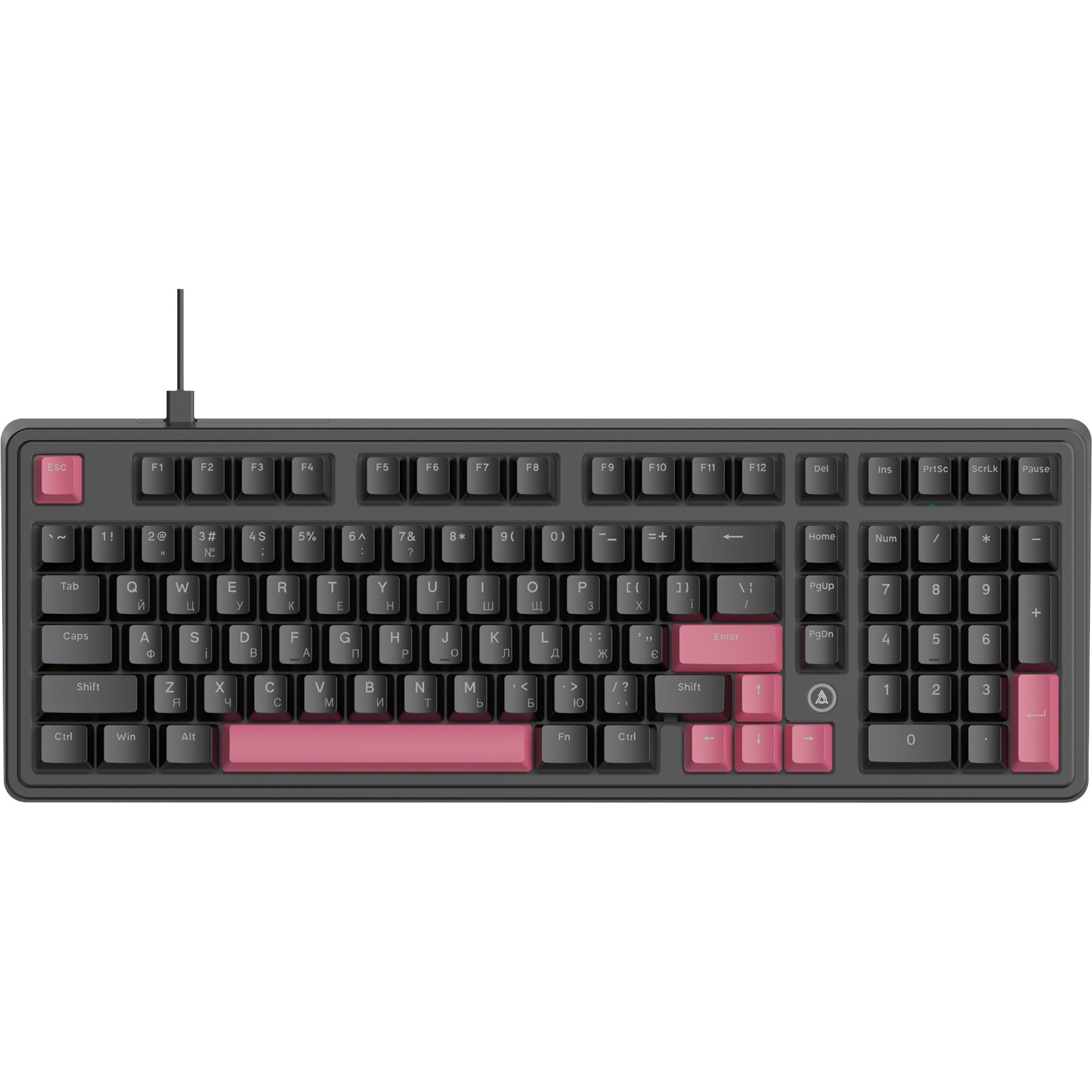 Клавіатура AJAZZ AK980 Red Switch Black/Red