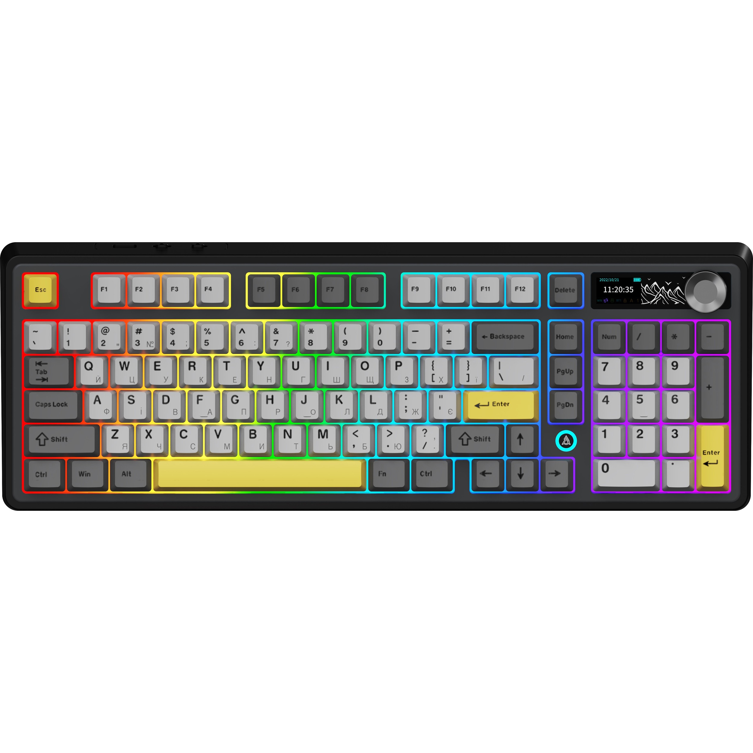Клавіатура бездротова AJAZZ AK980 V2 Maillard Switch