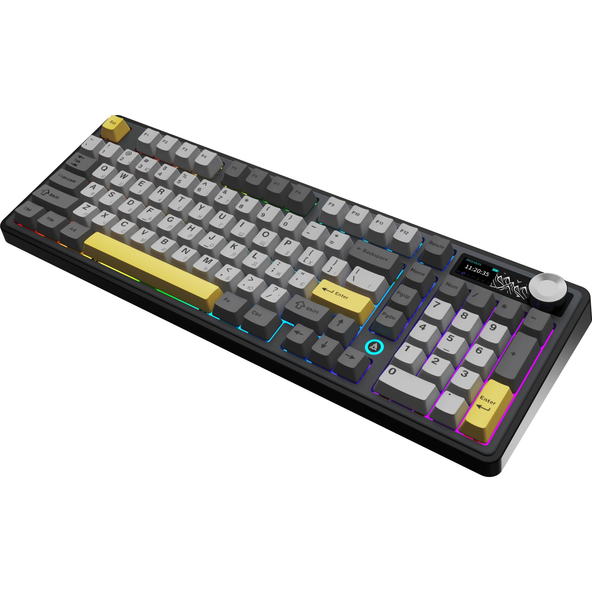 Клавіатура бездротова AJAZZ AK980 V2 Maillard Switch
