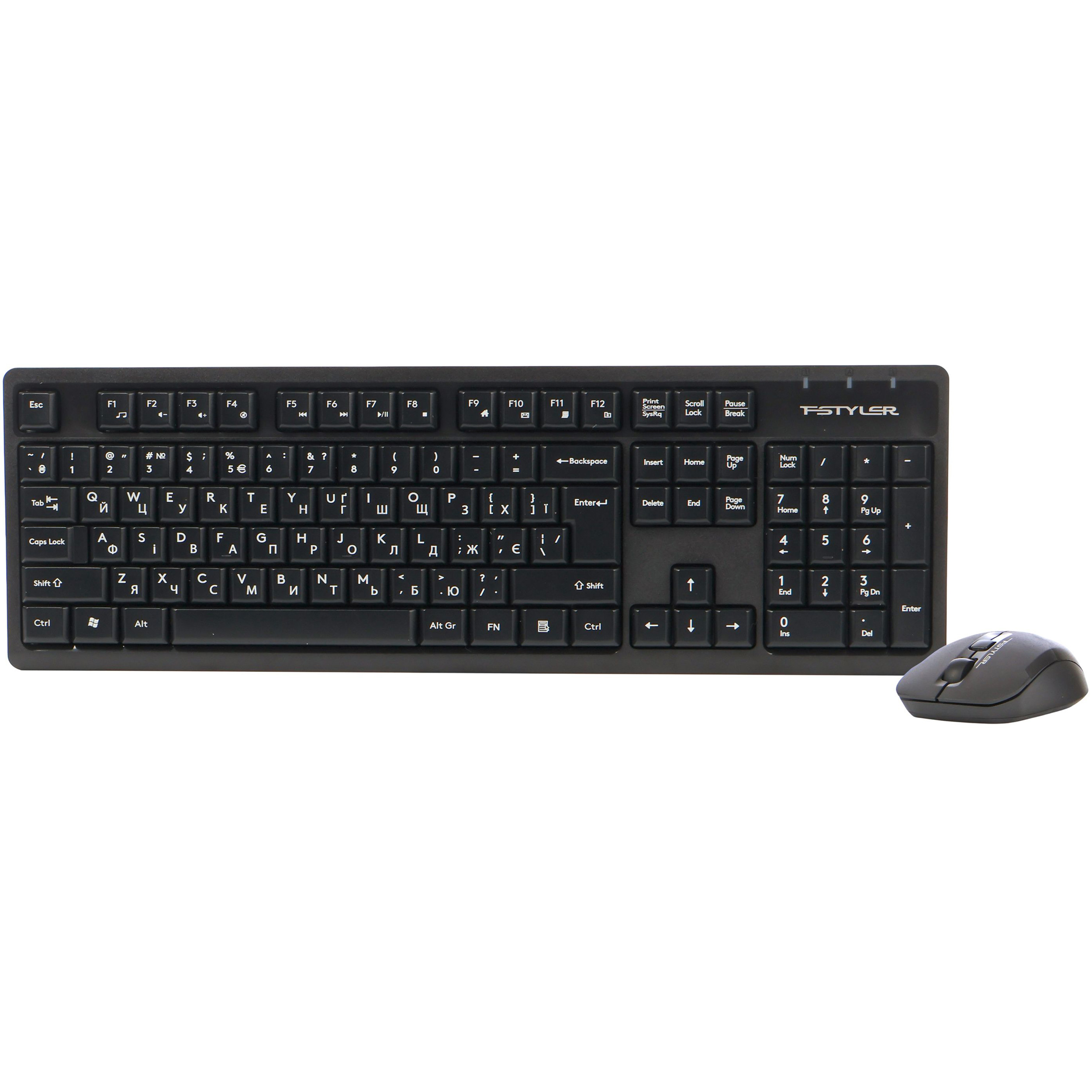 Комплект бездротовий A4TECH Fstyler FG1200 Black