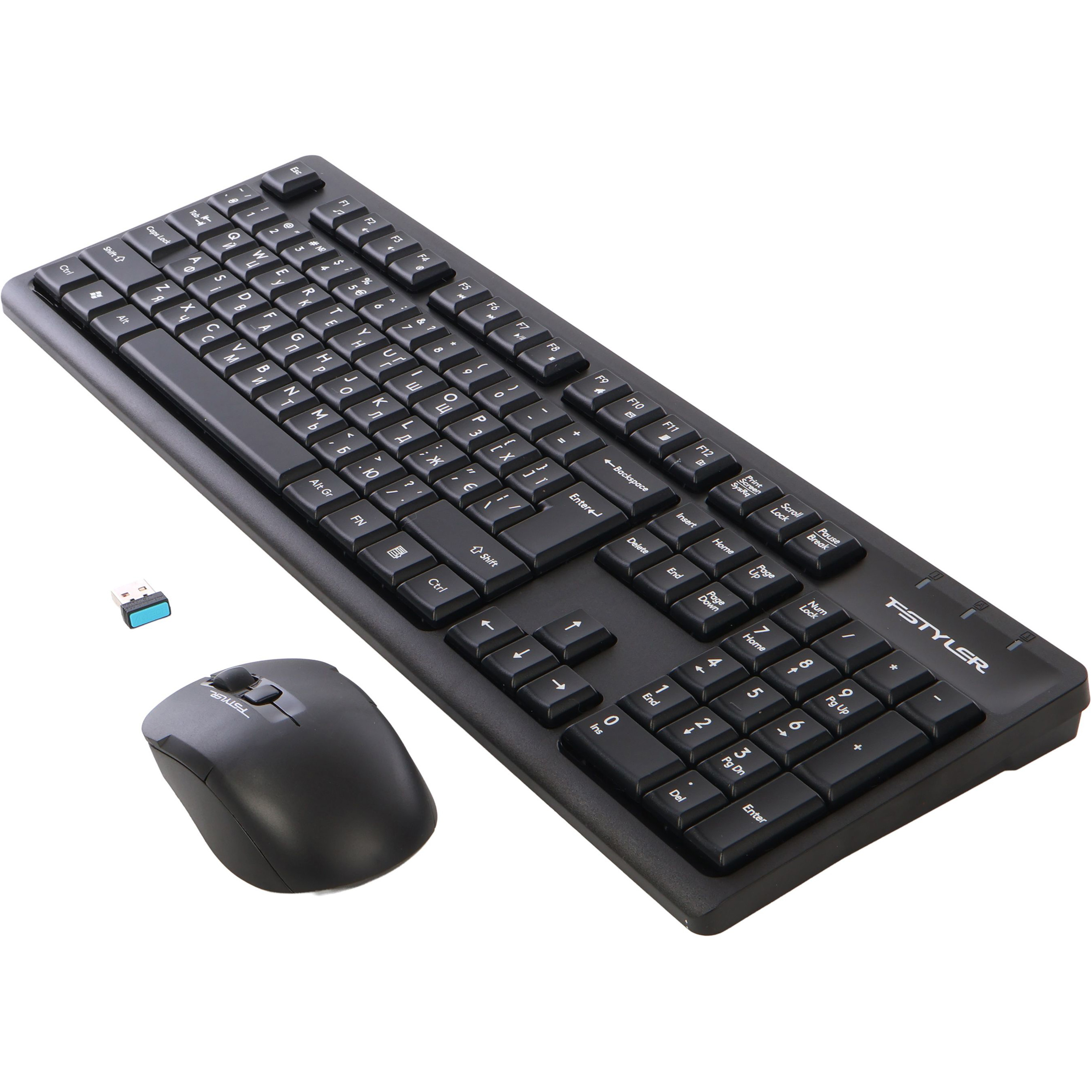 Комплект бездротовий A4TECH Fstyler FG1200S Black