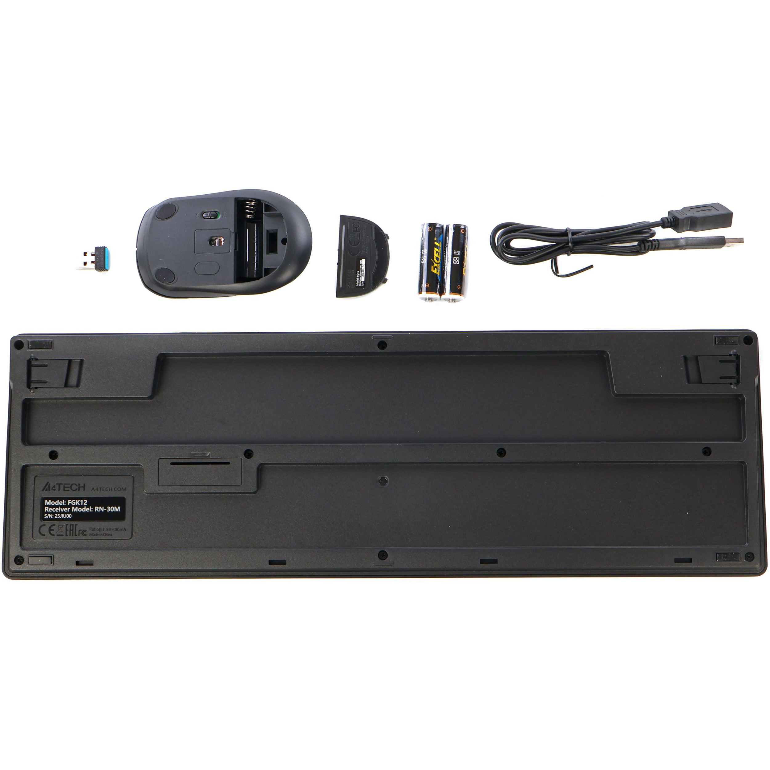 Комплект бездротовий A4TECH Fstyler FG1200S Black