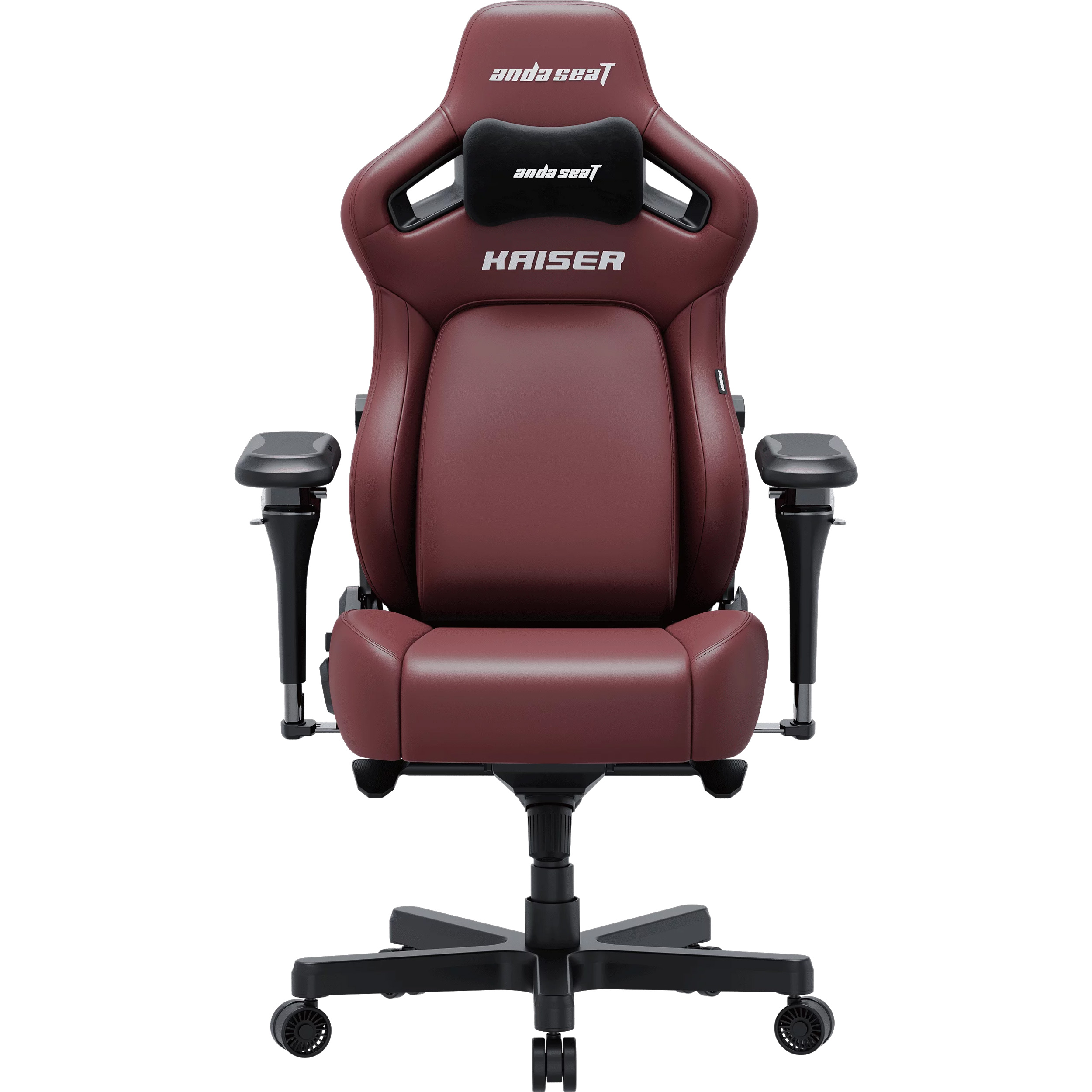 Крісло геймерське ANDA SEAT Kaiser 4 V2 PVC XL Maroon
