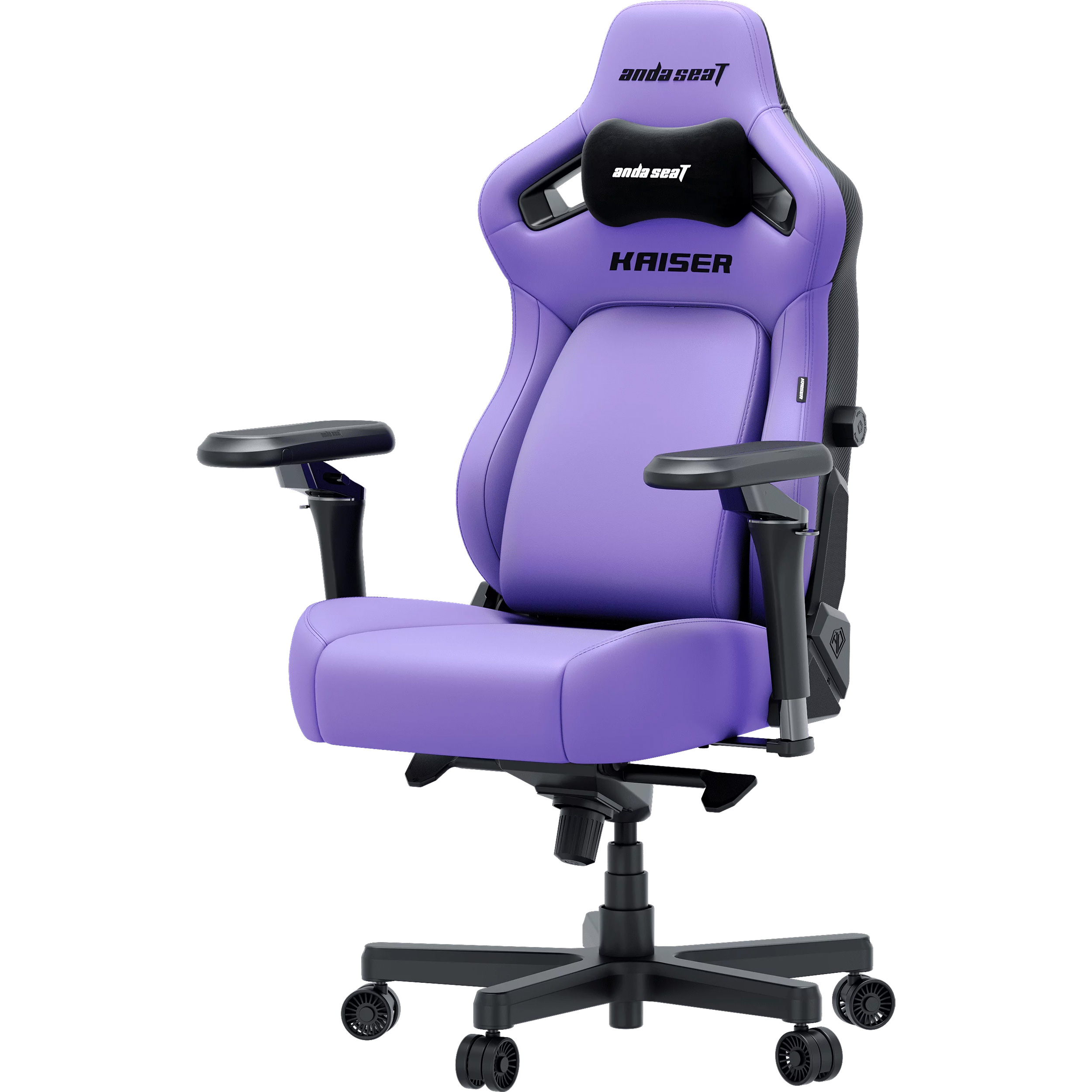 Крісло геймерське ANDA SEAT Kaiser 4 V2 PVC XL Purple