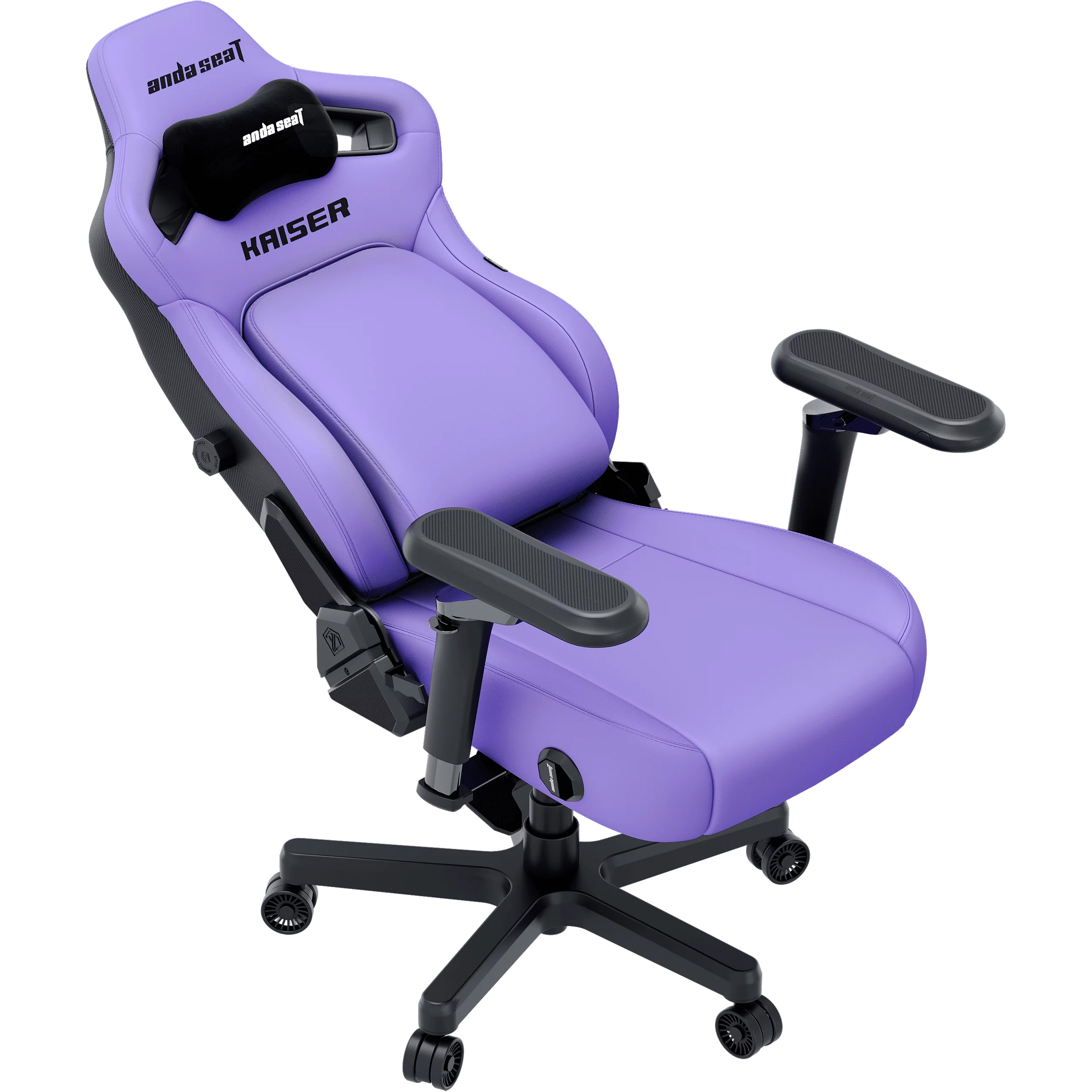 Крісло геймерське ANDA SEAT Kaiser 4 V2 PVC XL Purple